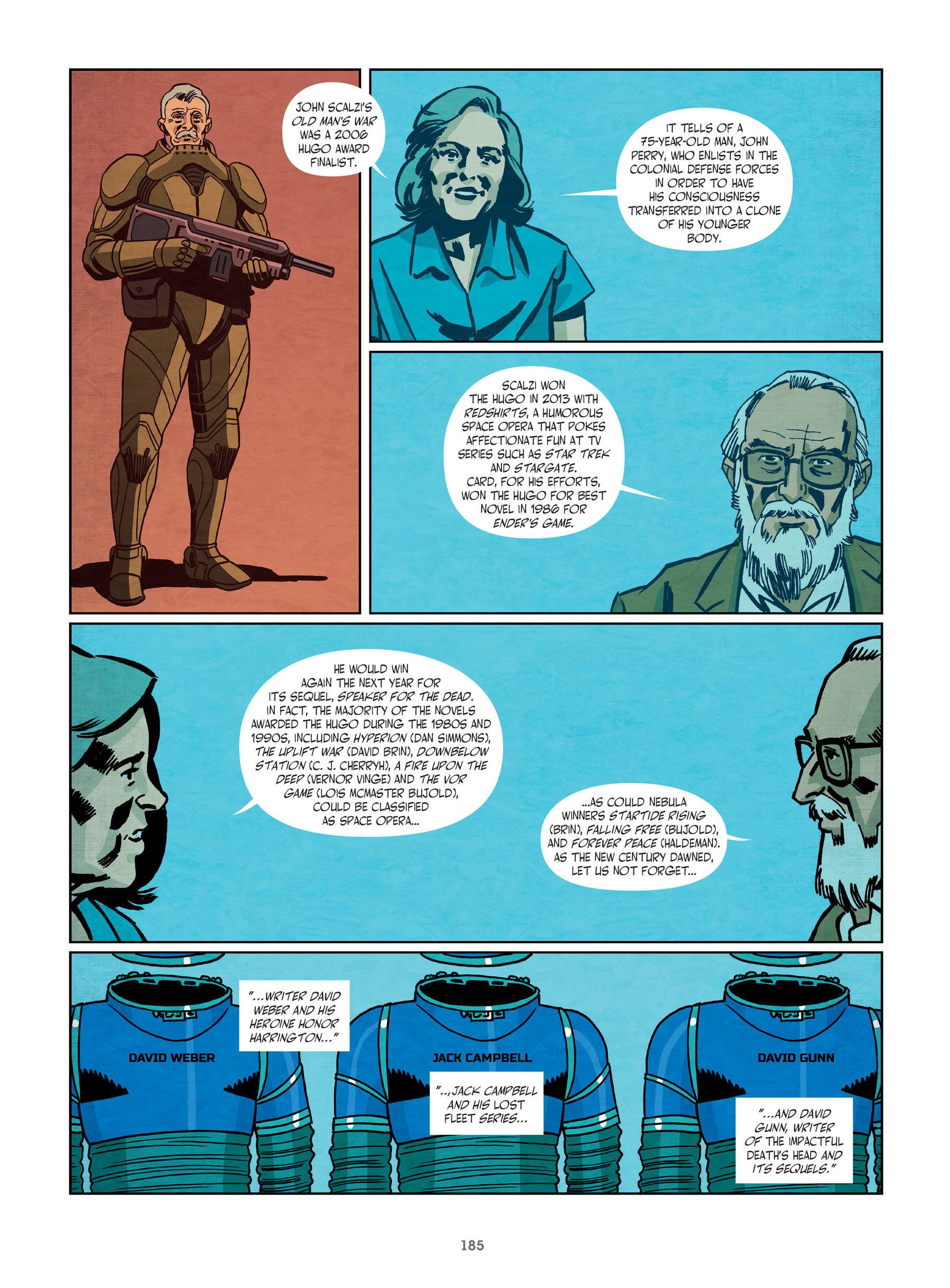 The History of Science Fiction: A Graphic Novel Adventure (2021) issue 1 - Page 185