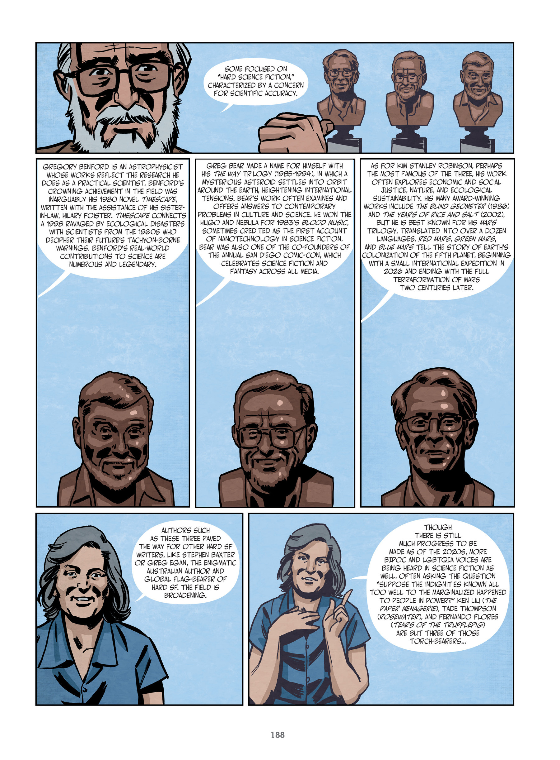 The History of Science Fiction: A Graphic Novel Adventure (2021) issue 1 - Page 188