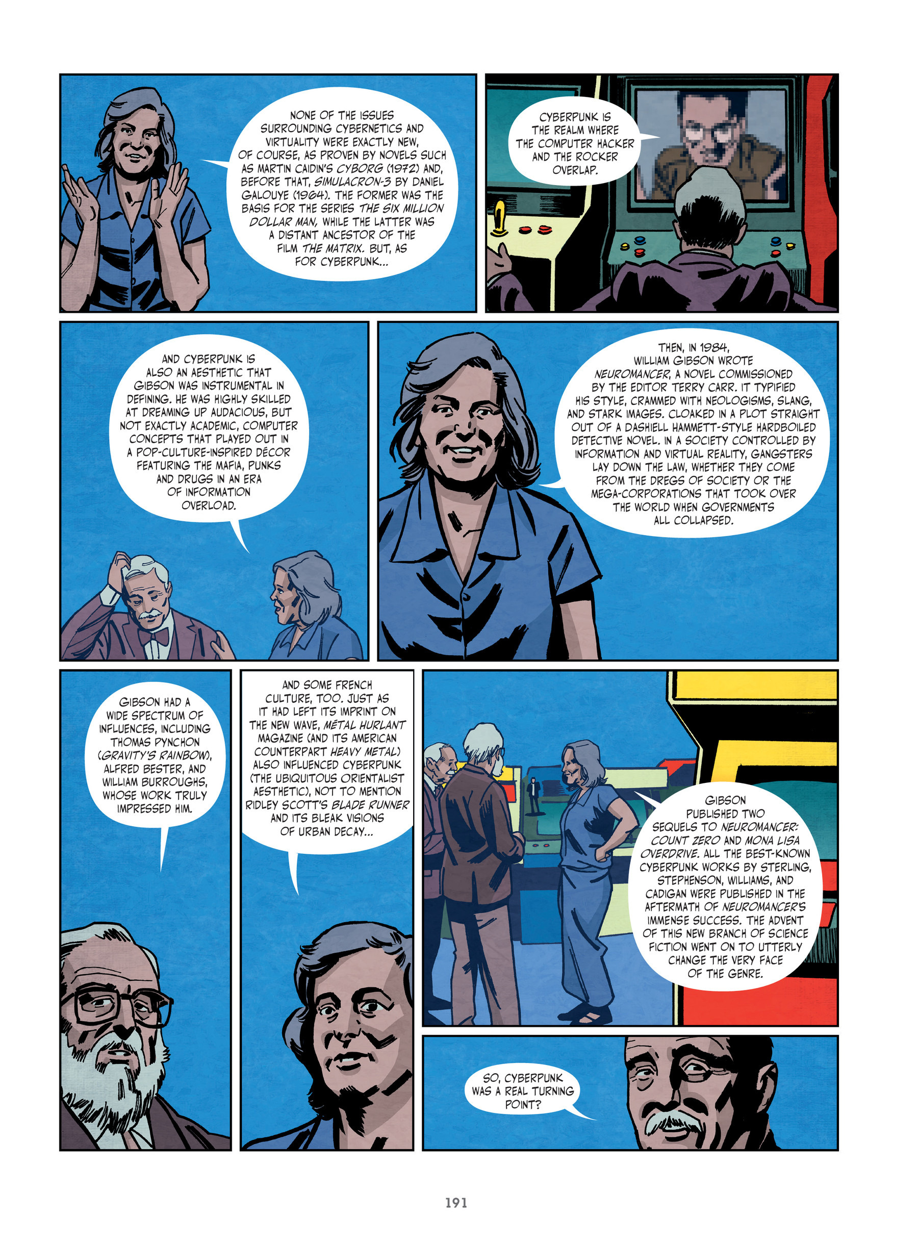 The History of Science Fiction: A Graphic Novel Adventure (2021) issue 1 - Page 191