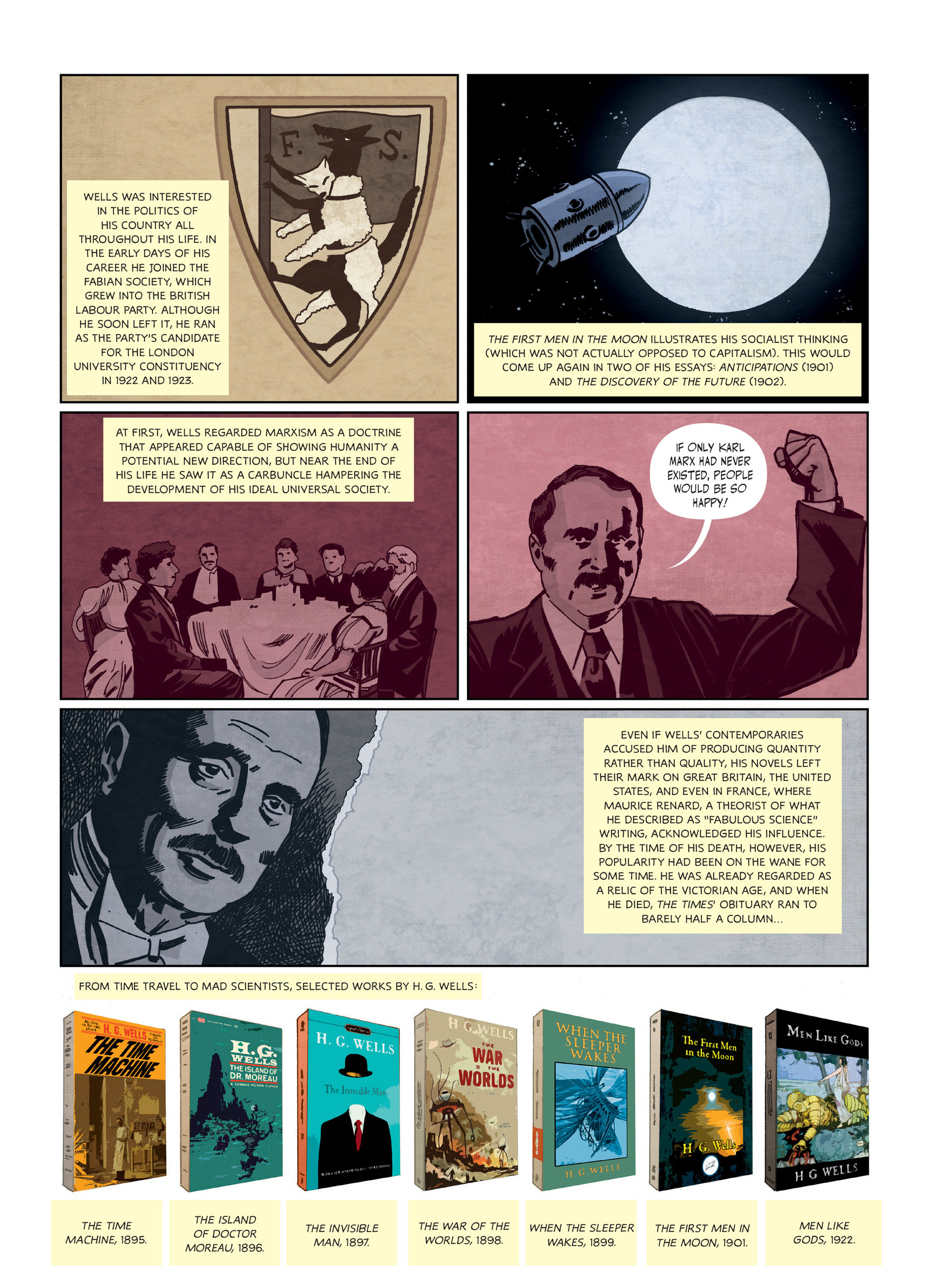 The History of Science Fiction: A Graphic Novel Adventure (2021) issue 1 - Page 41