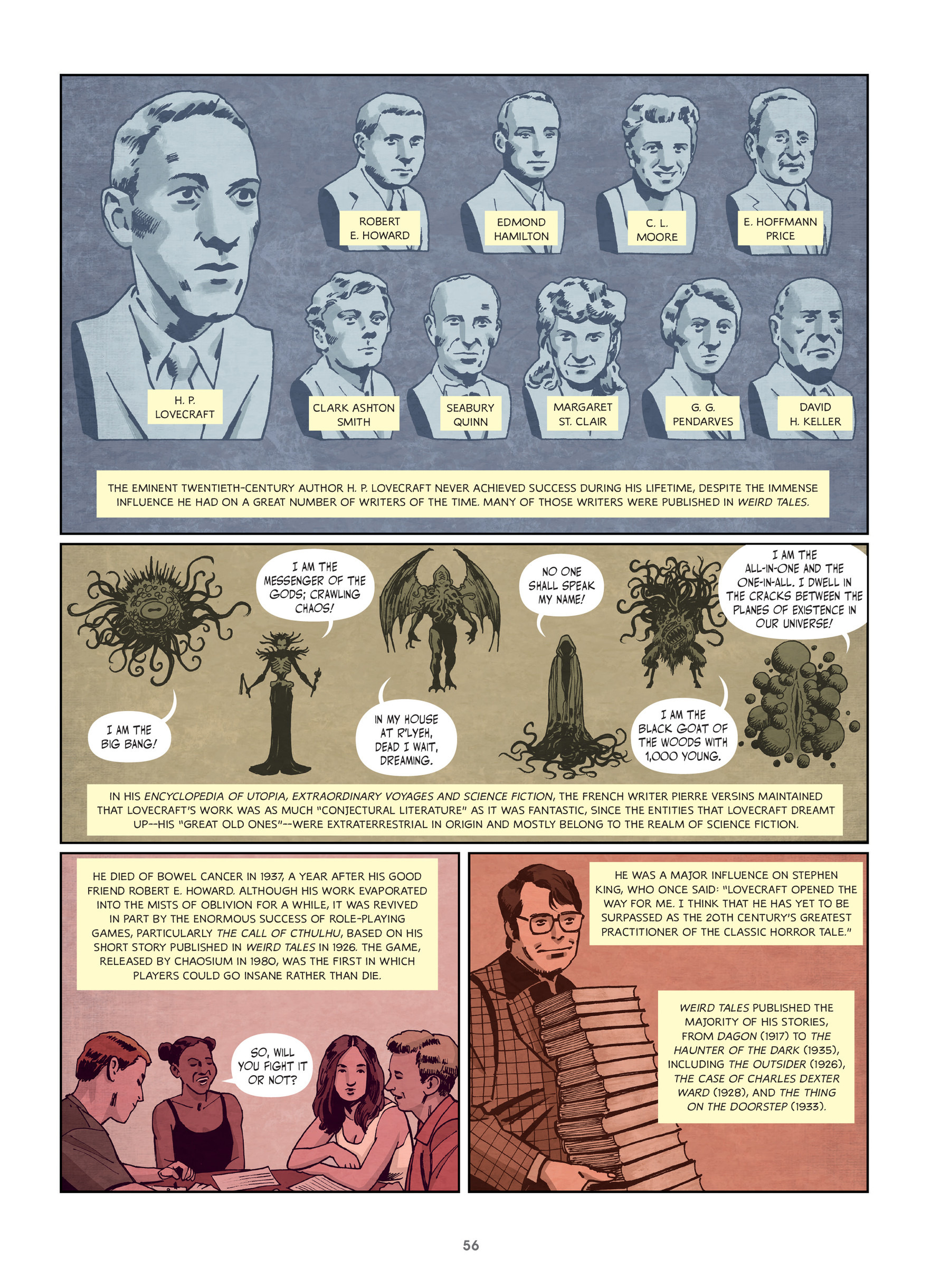 The History of Science Fiction: A Graphic Novel Adventure (2021) issue 1 - Page 56