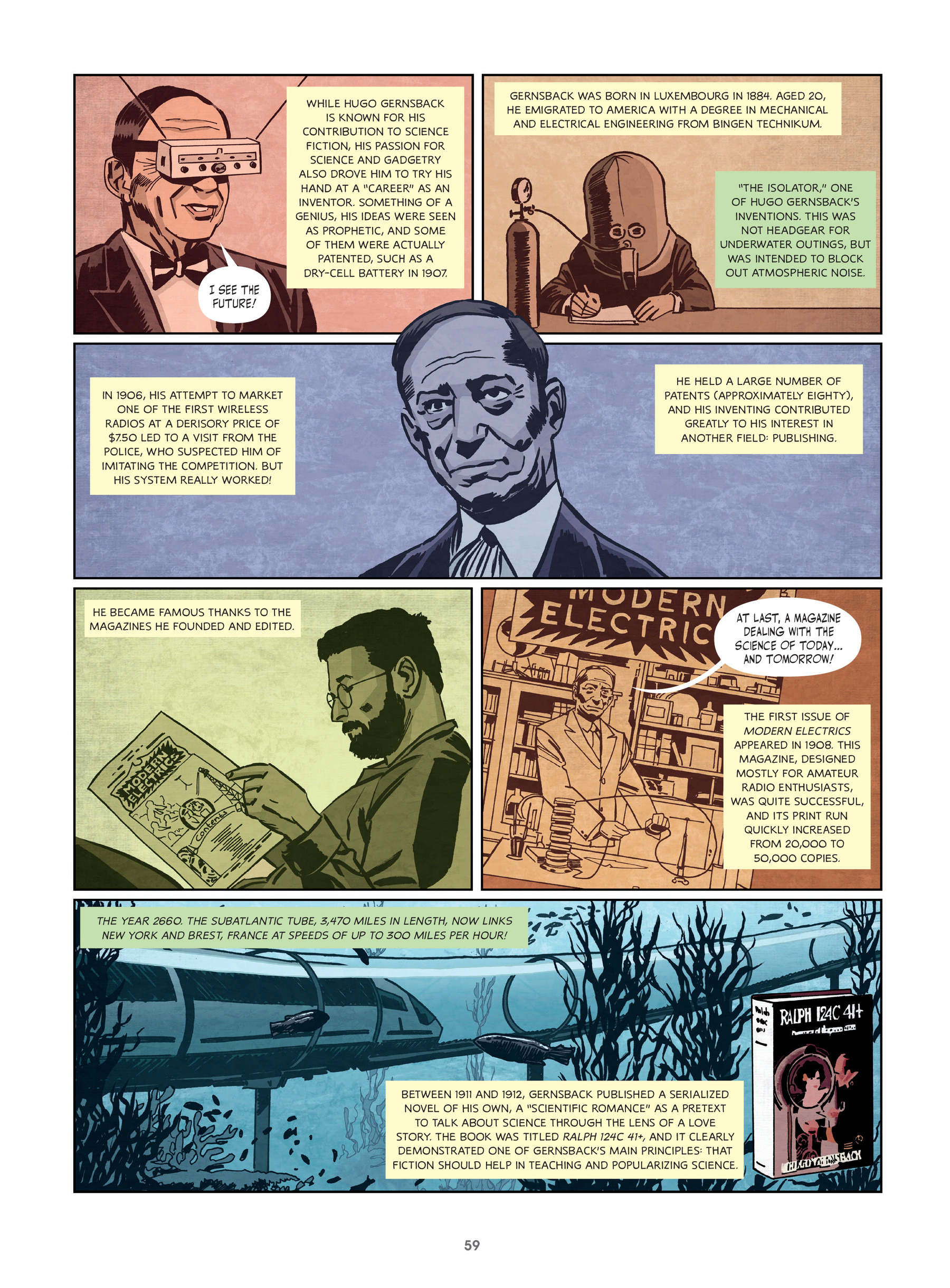 The History of Science Fiction: A Graphic Novel Adventure (2021) issue 1 - Page 59