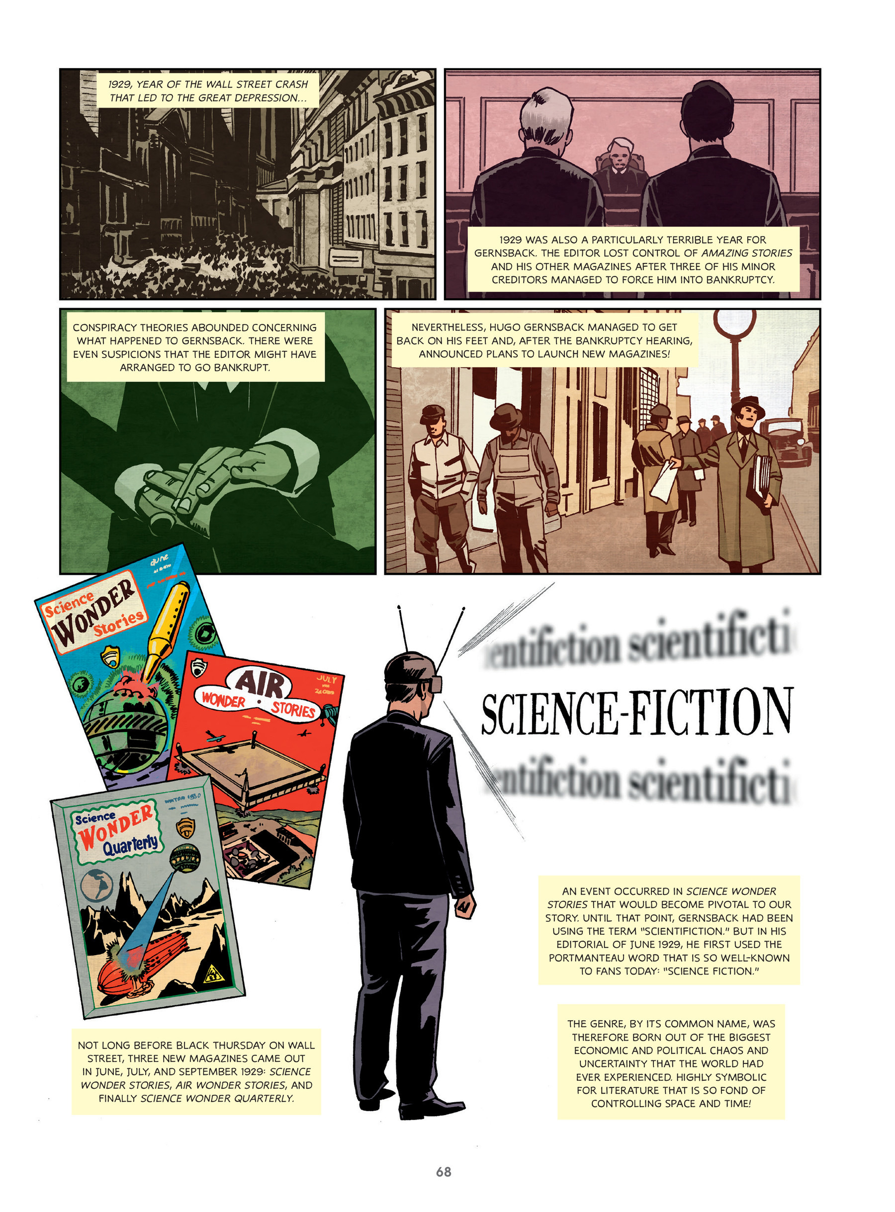 The History of Science Fiction: A Graphic Novel Adventure (2021) issue 1 - Page 68