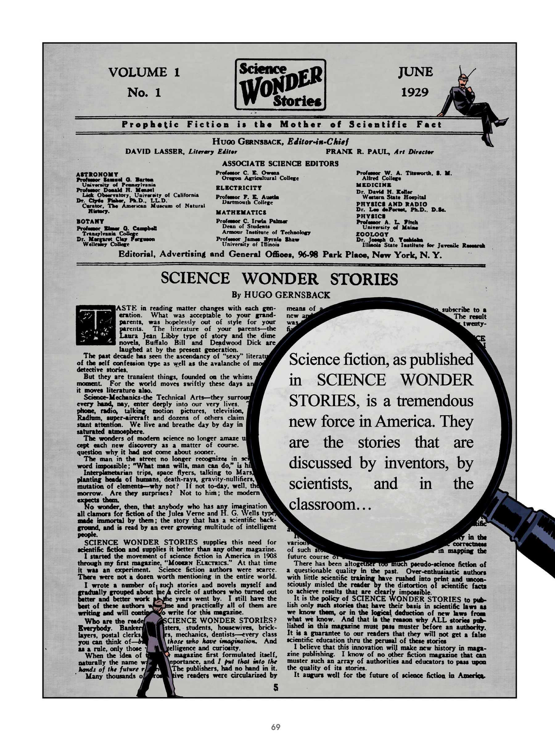 The History of Science Fiction: A Graphic Novel Adventure (2021) issue 1 - Page 69