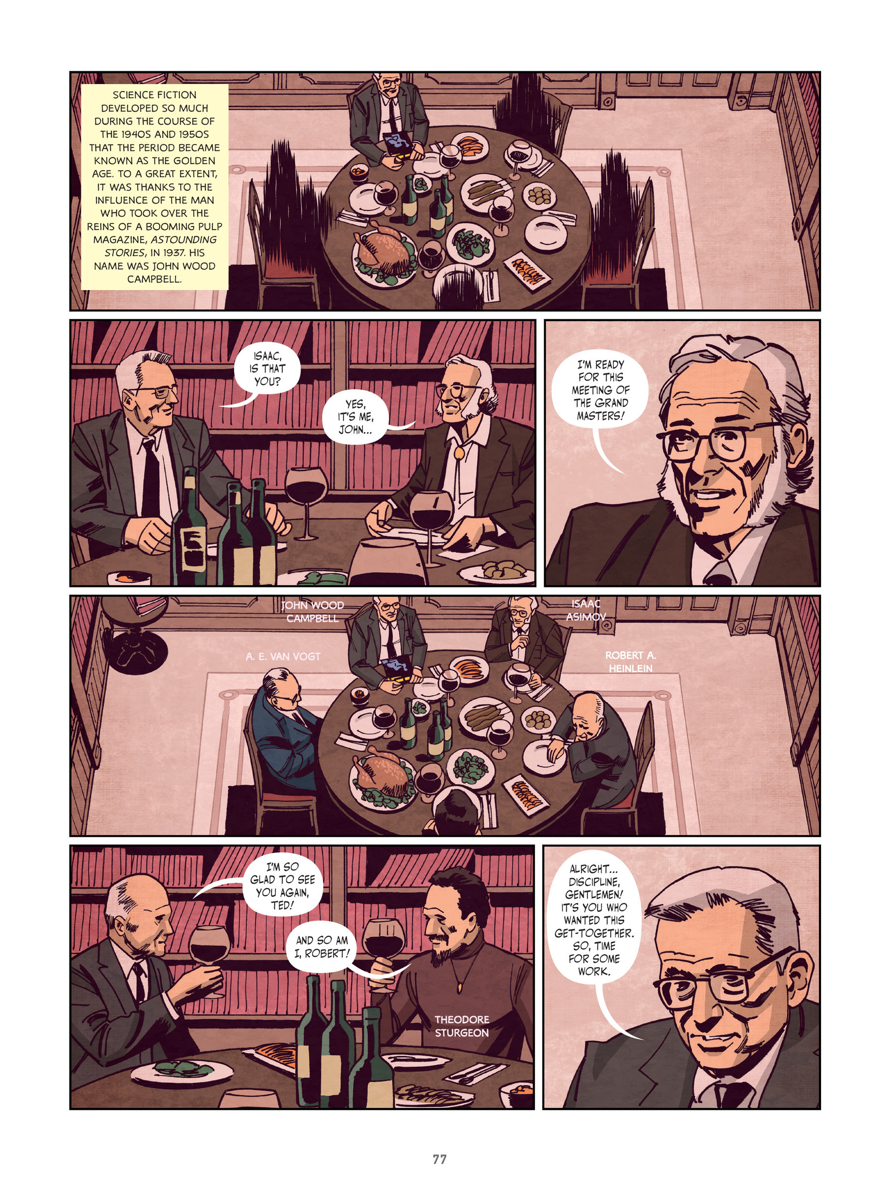 The History of Science Fiction: A Graphic Novel Adventure (2021) issue 1 - Page 77