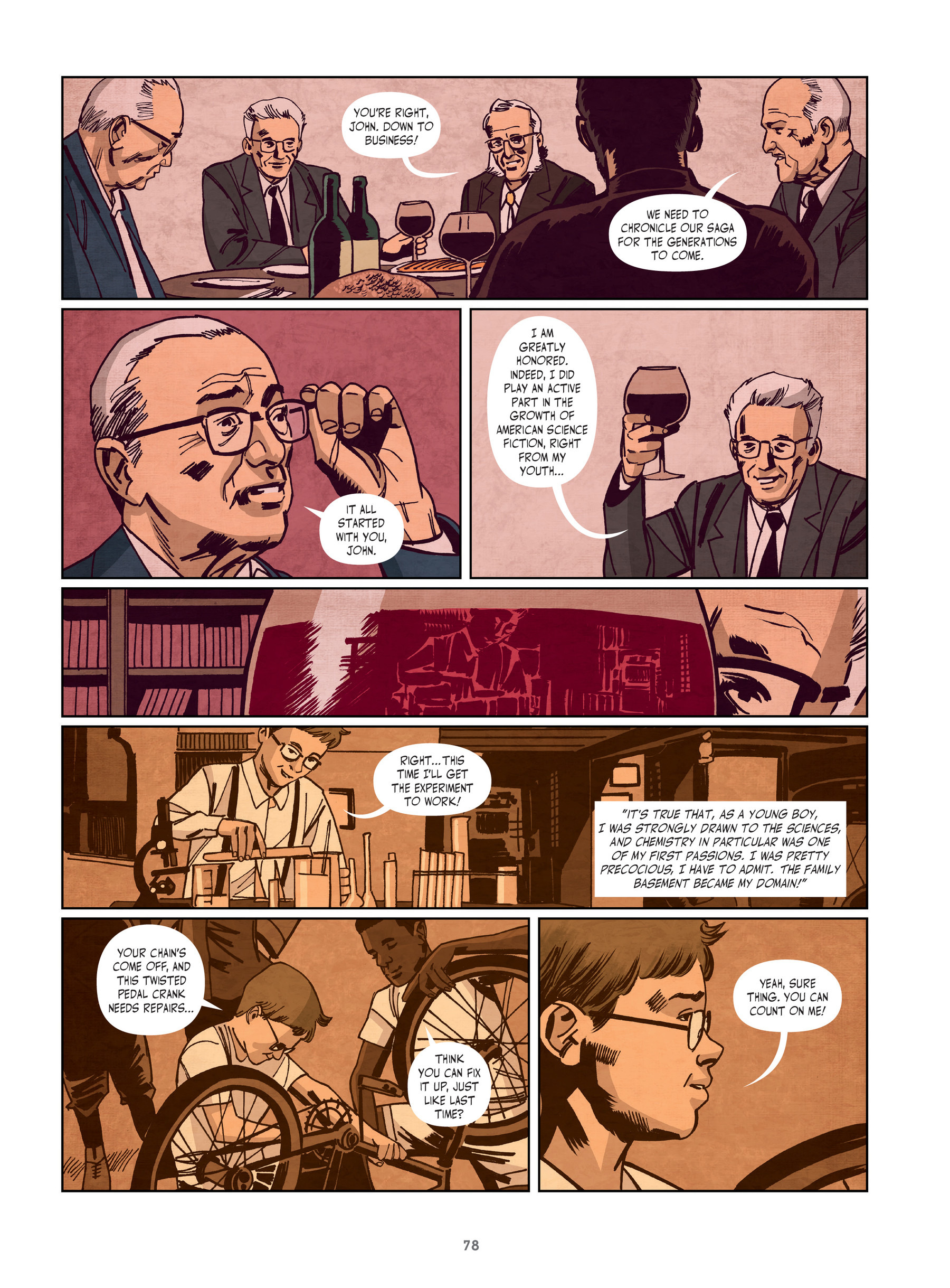 The History of Science Fiction: A Graphic Novel Adventure (2021) issue 1 - Page 78