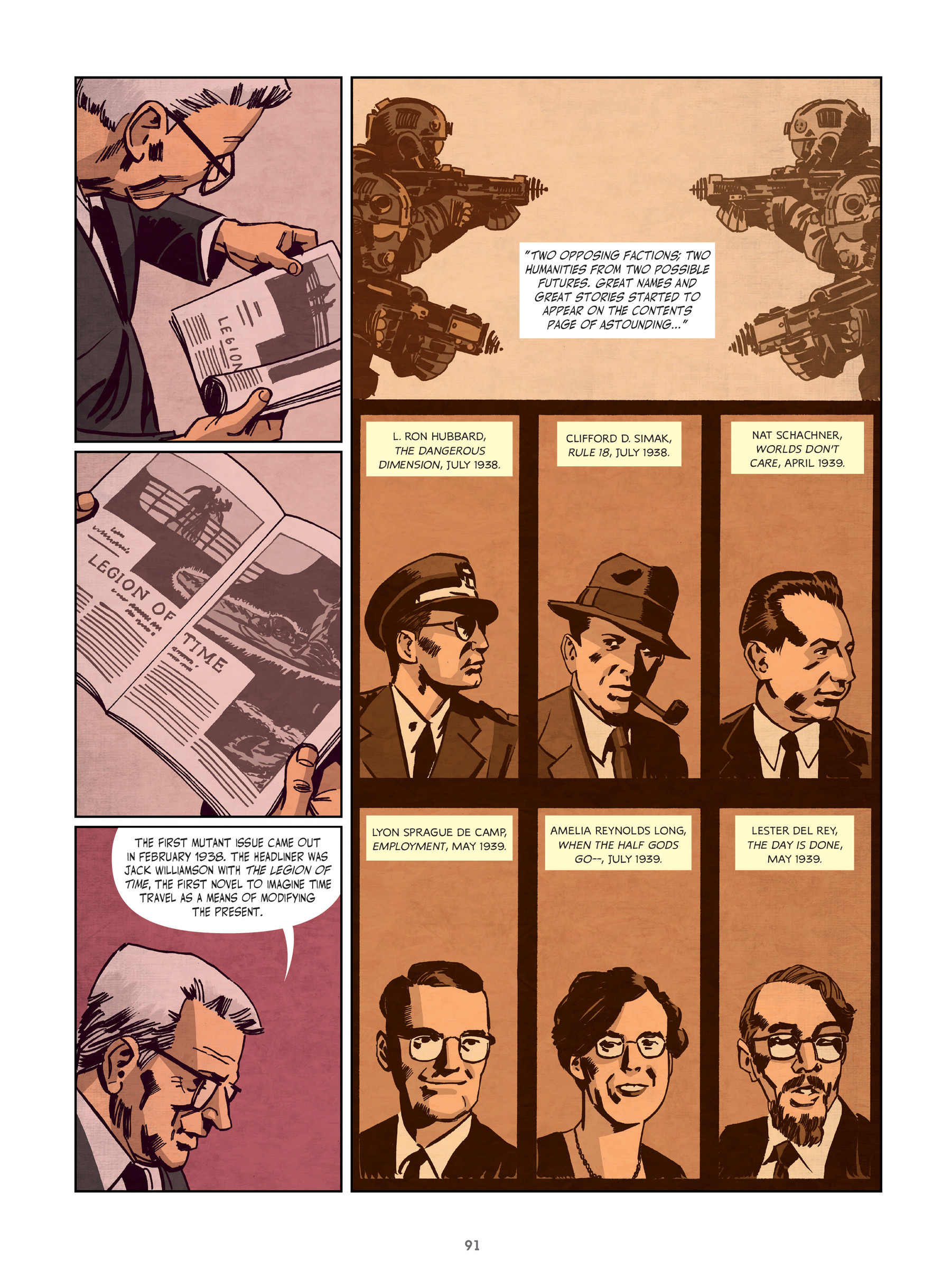 The History of Science Fiction: A Graphic Novel Adventure (2021) issue 1 - Page 91