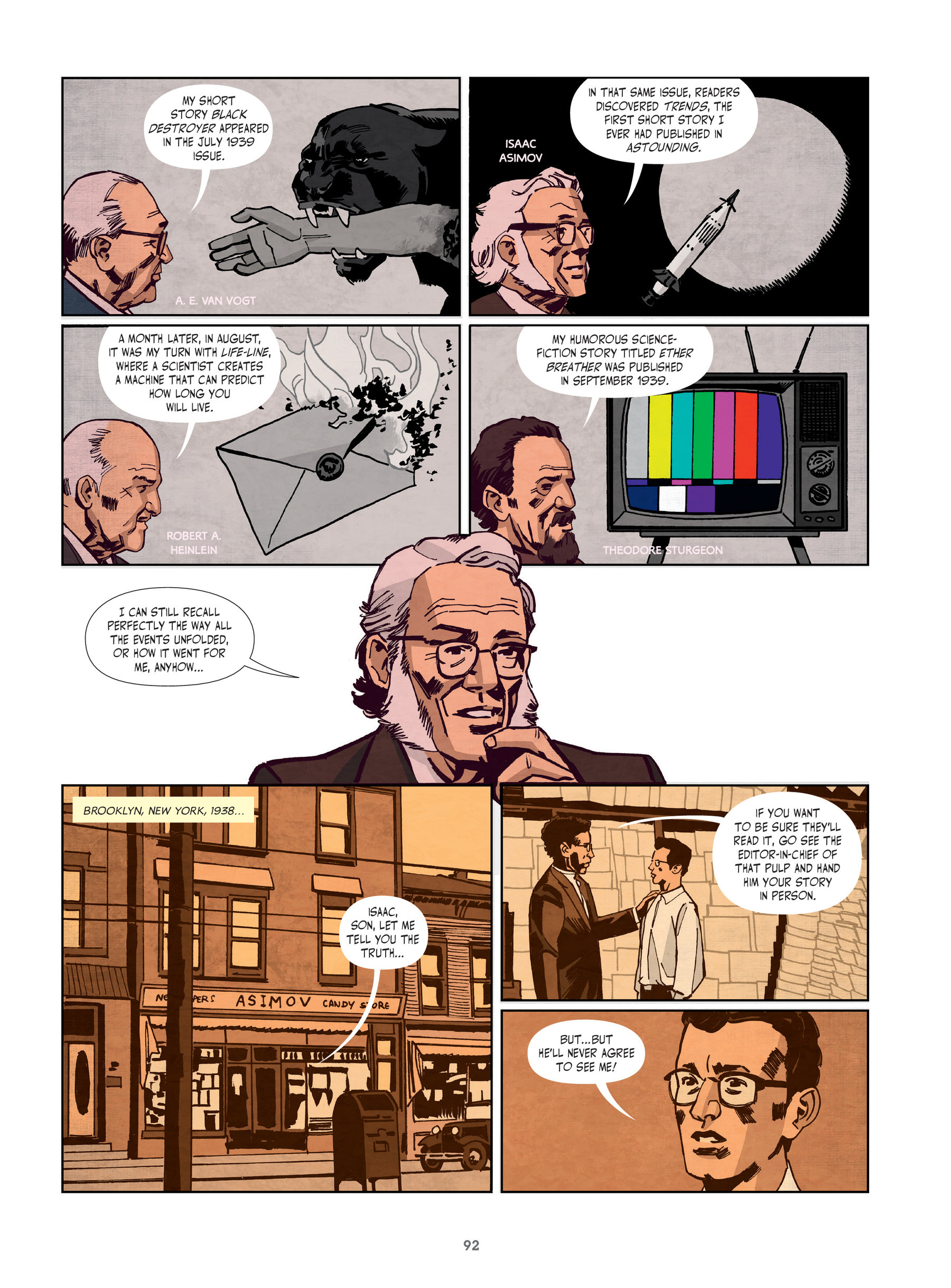 The History of Science Fiction: A Graphic Novel Adventure (2021) issue 1 - Page 92