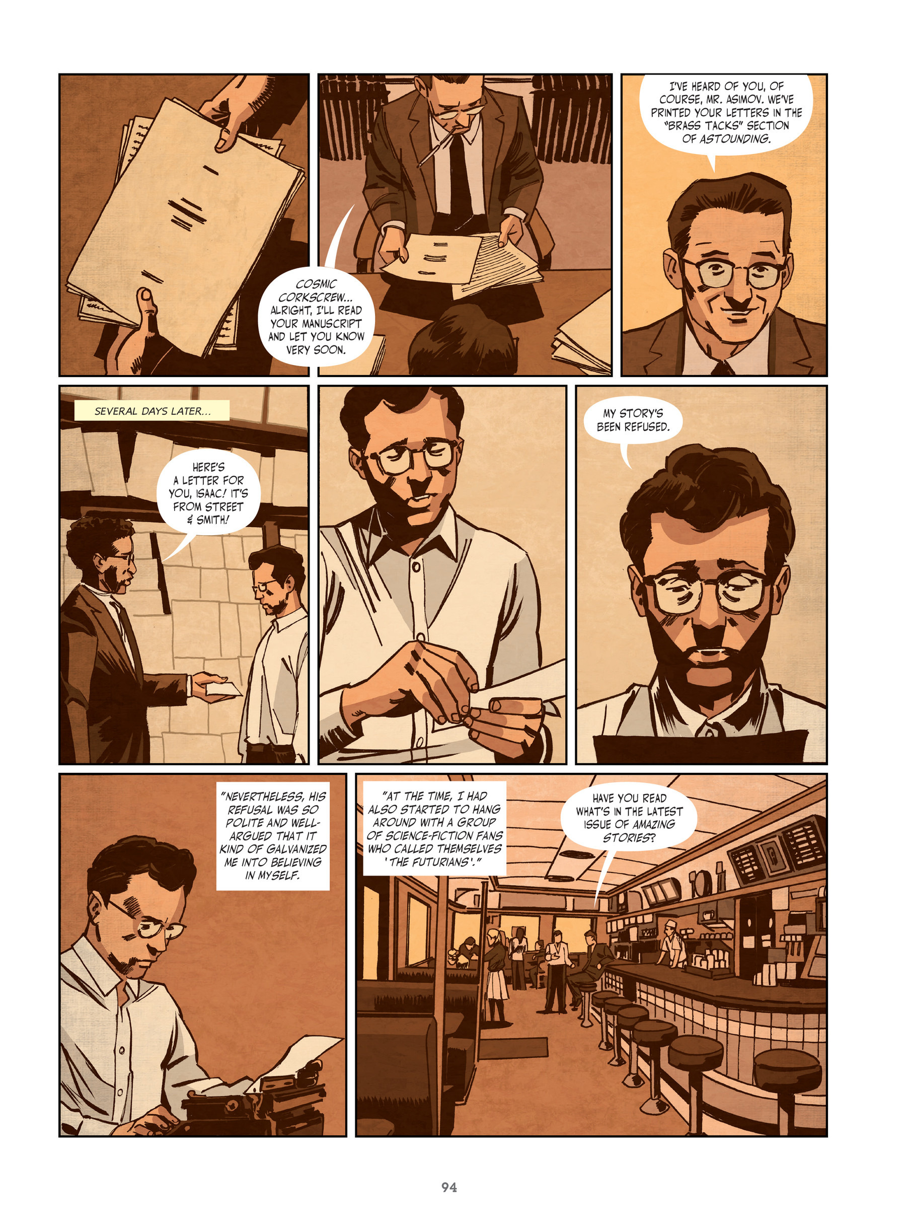 The History of Science Fiction: A Graphic Novel Adventure (2021) issue 1 - Page 94