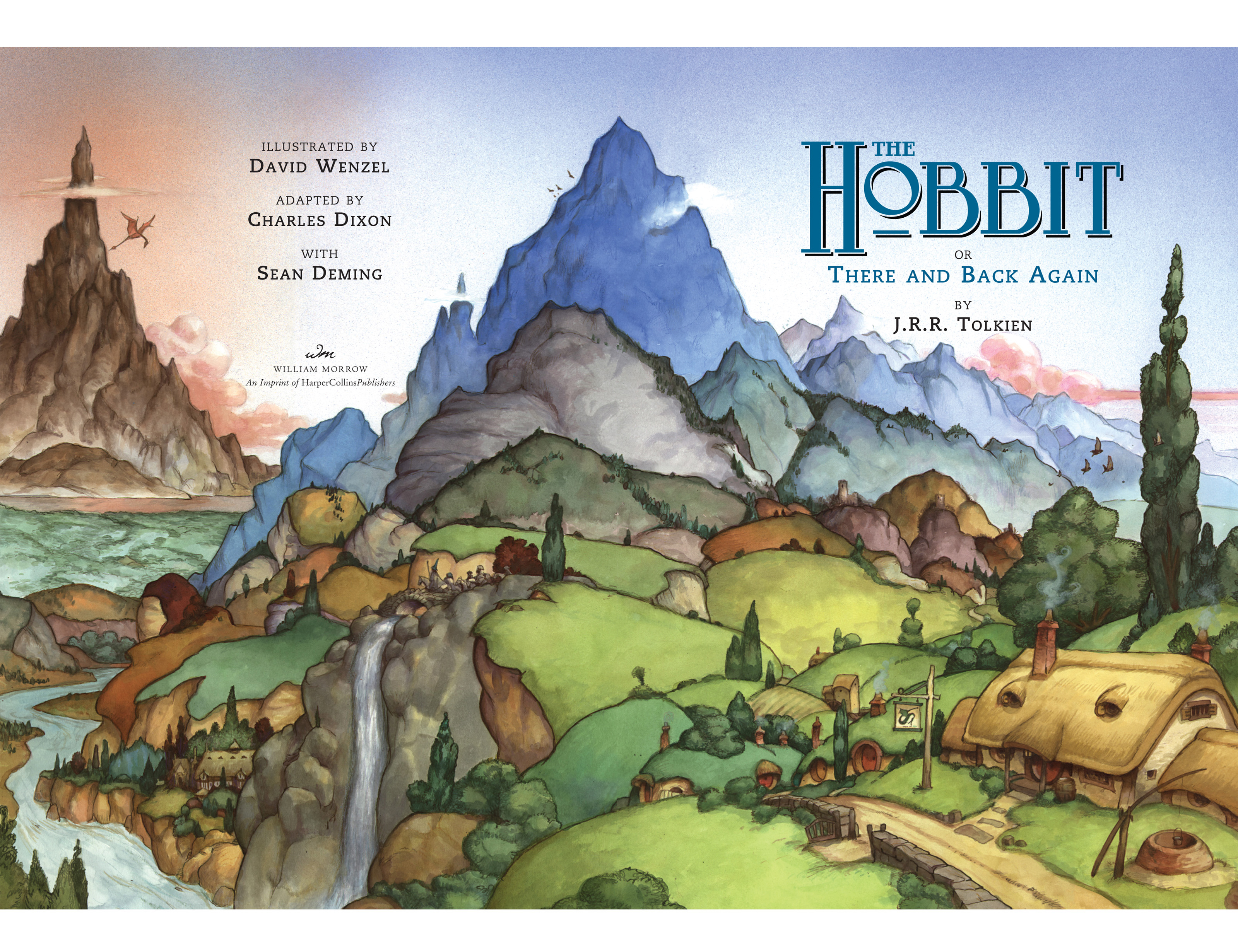 The Hobbit: A Graphic Novel (2024) issue GN - Page 4