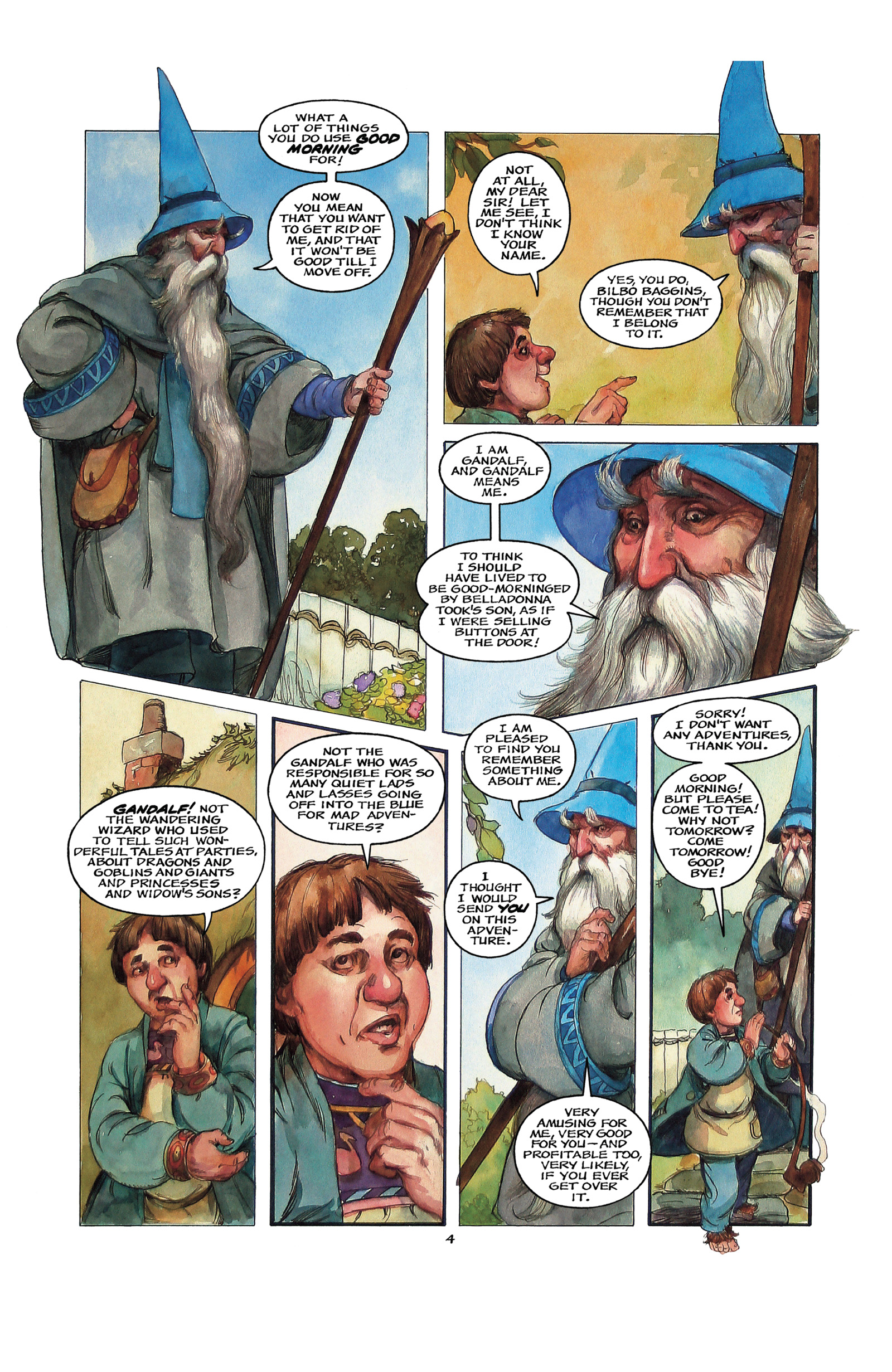 The Hobbit: A Graphic Novel (2024) issue GN - Page 10