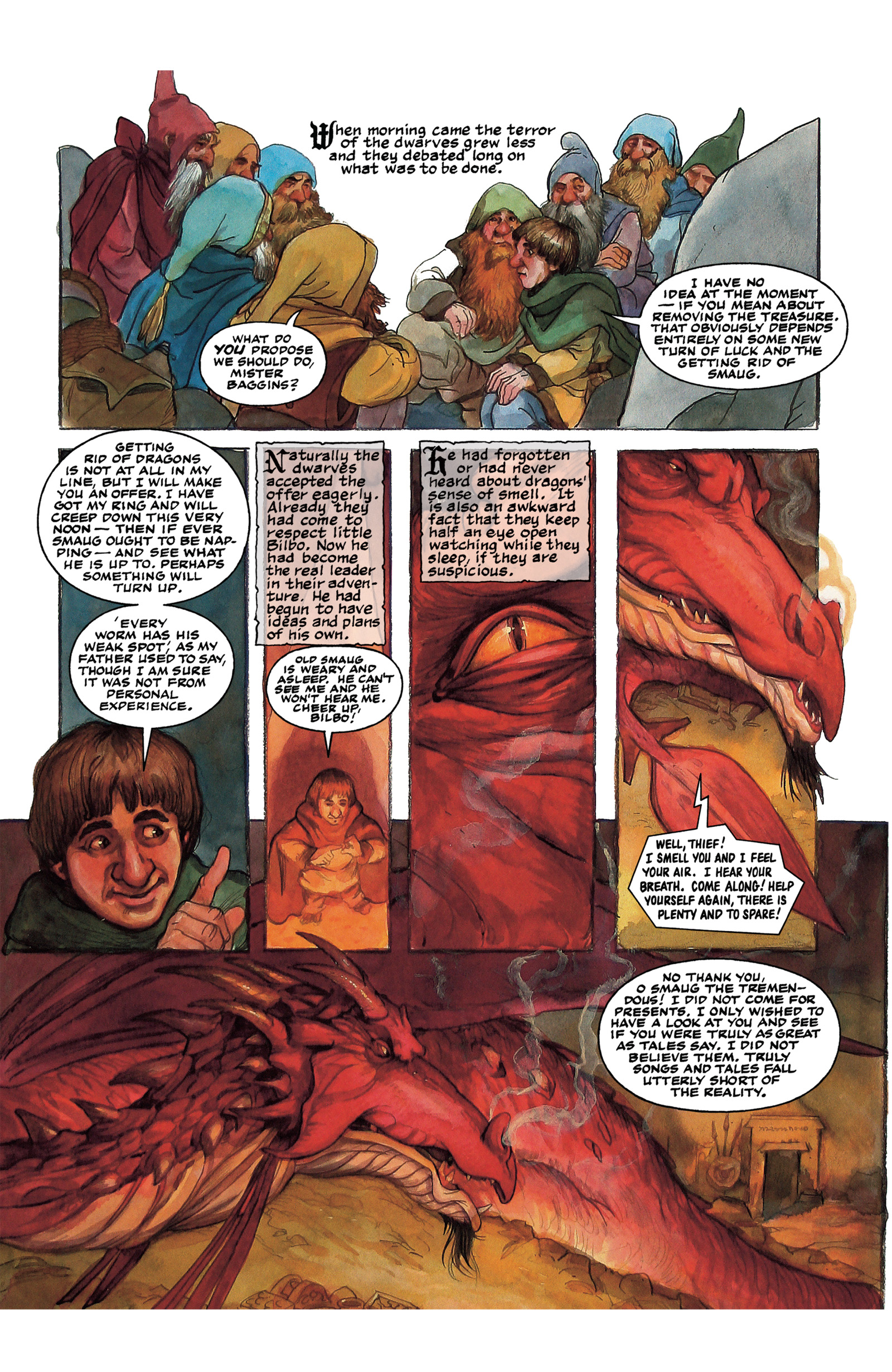 The Hobbit: A Graphic Novel (2024) issue GN - Page 110