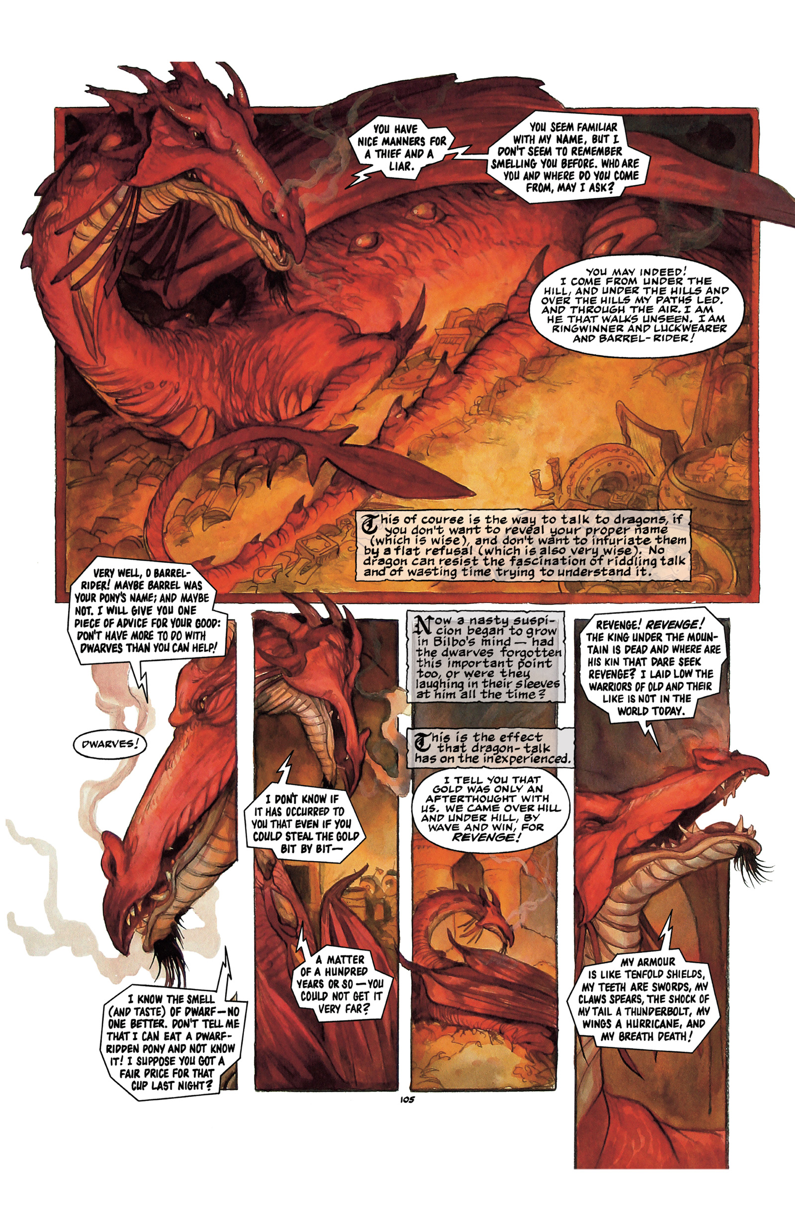 The Hobbit: A Graphic Novel (2024) issue GN - Page 111