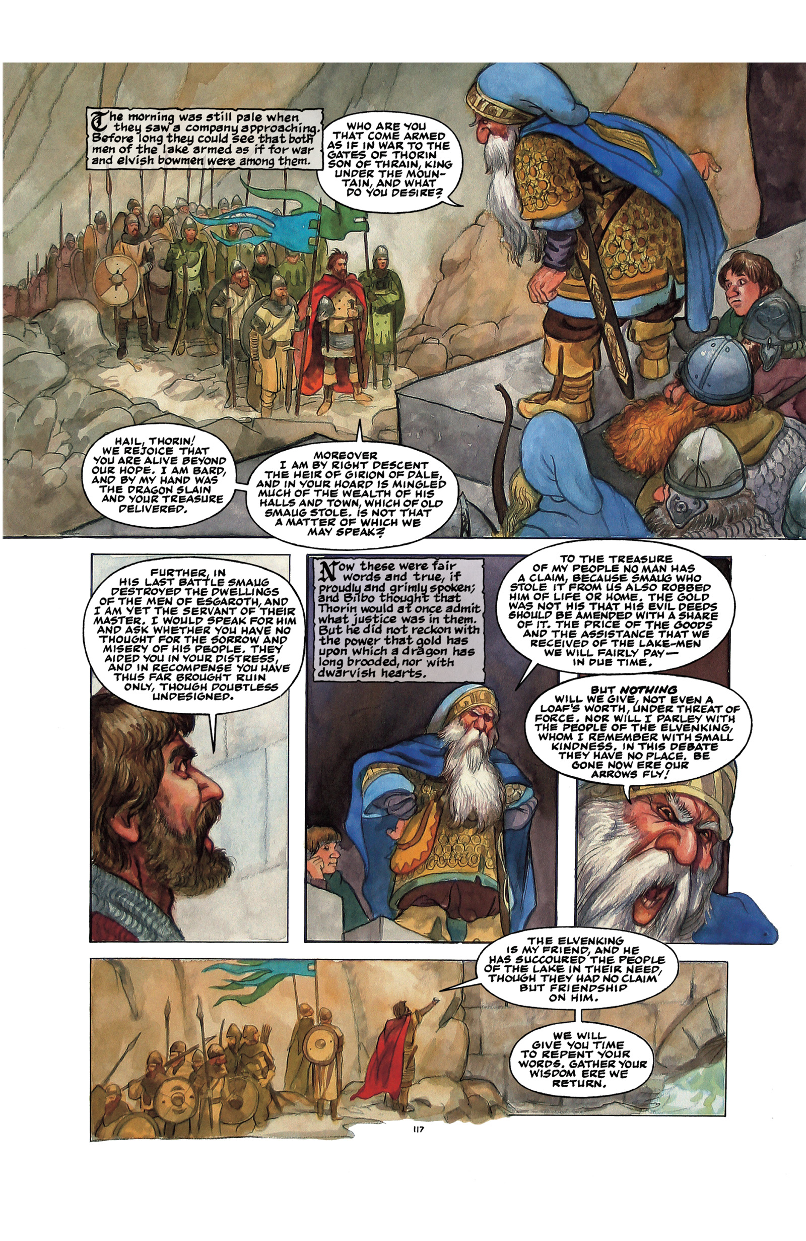 The Hobbit: A Graphic Novel (2024) issue GN - Page 123