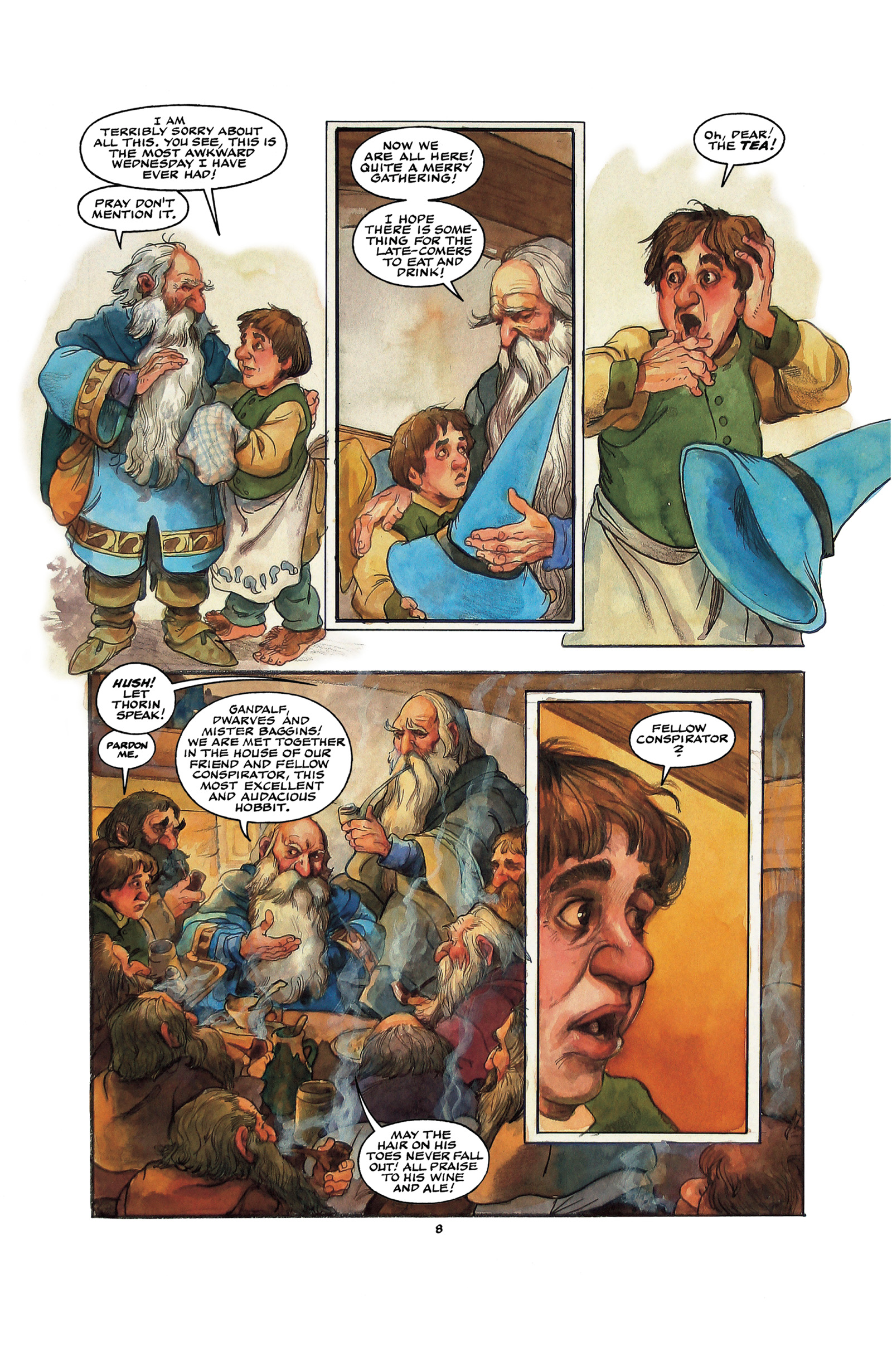 The Hobbit: A Graphic Novel (2024) issue GN - Page 14