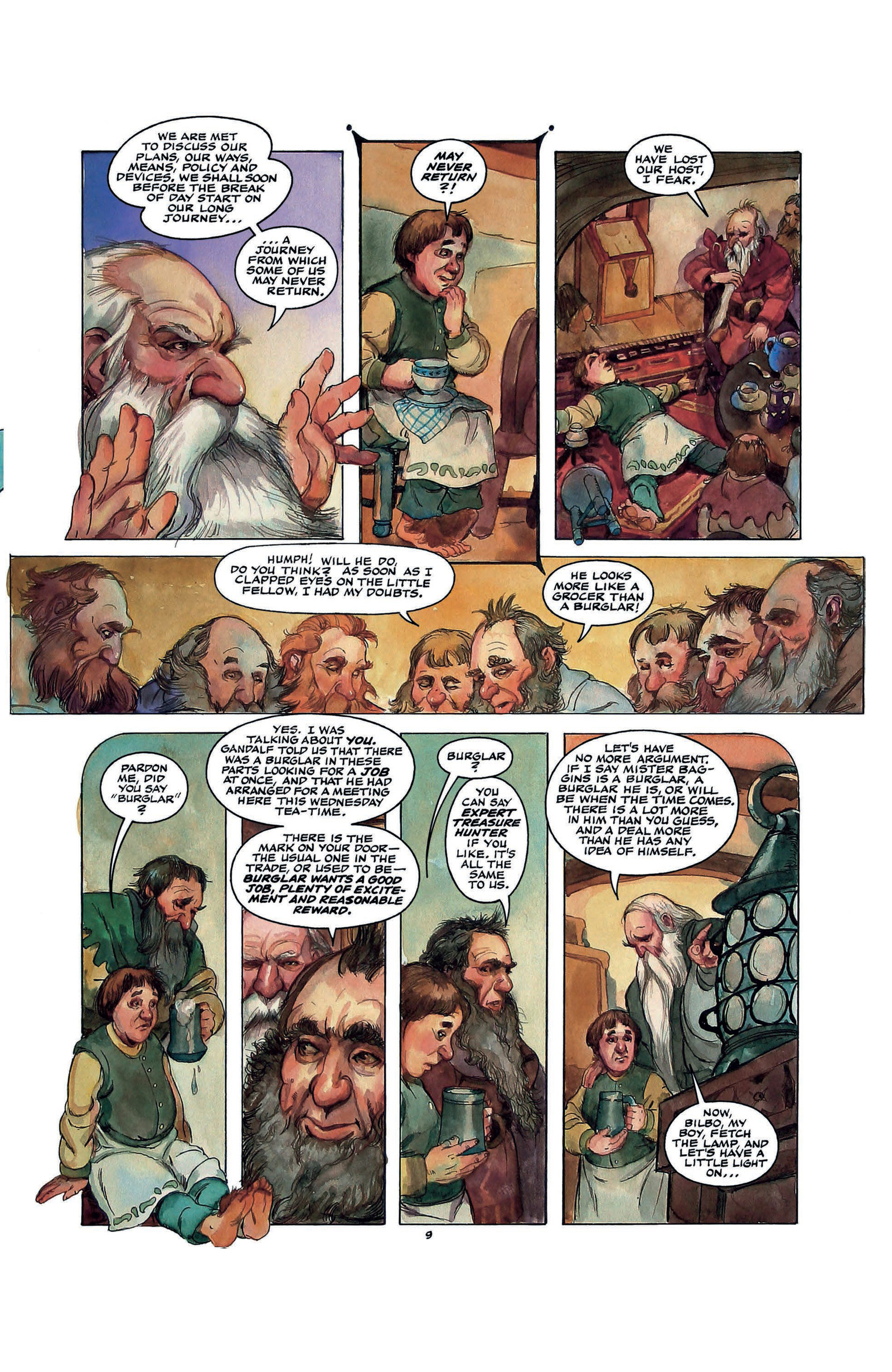 The Hobbit: A Graphic Novel (2024) issue GN - Page 15