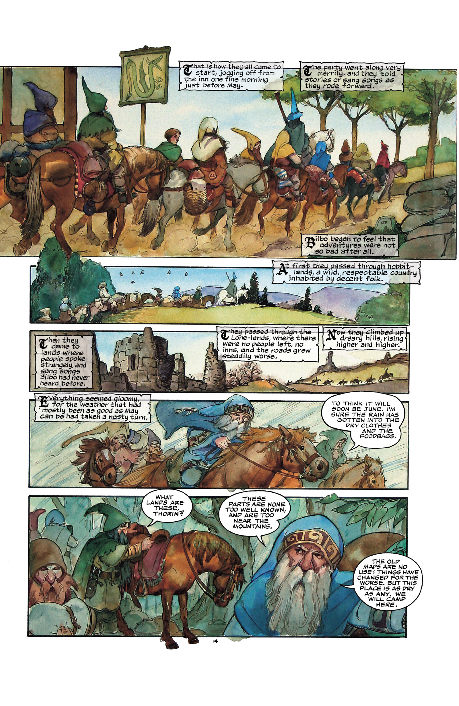 The Hobbit: A Graphic Novel (2024) issue GN - Page 20