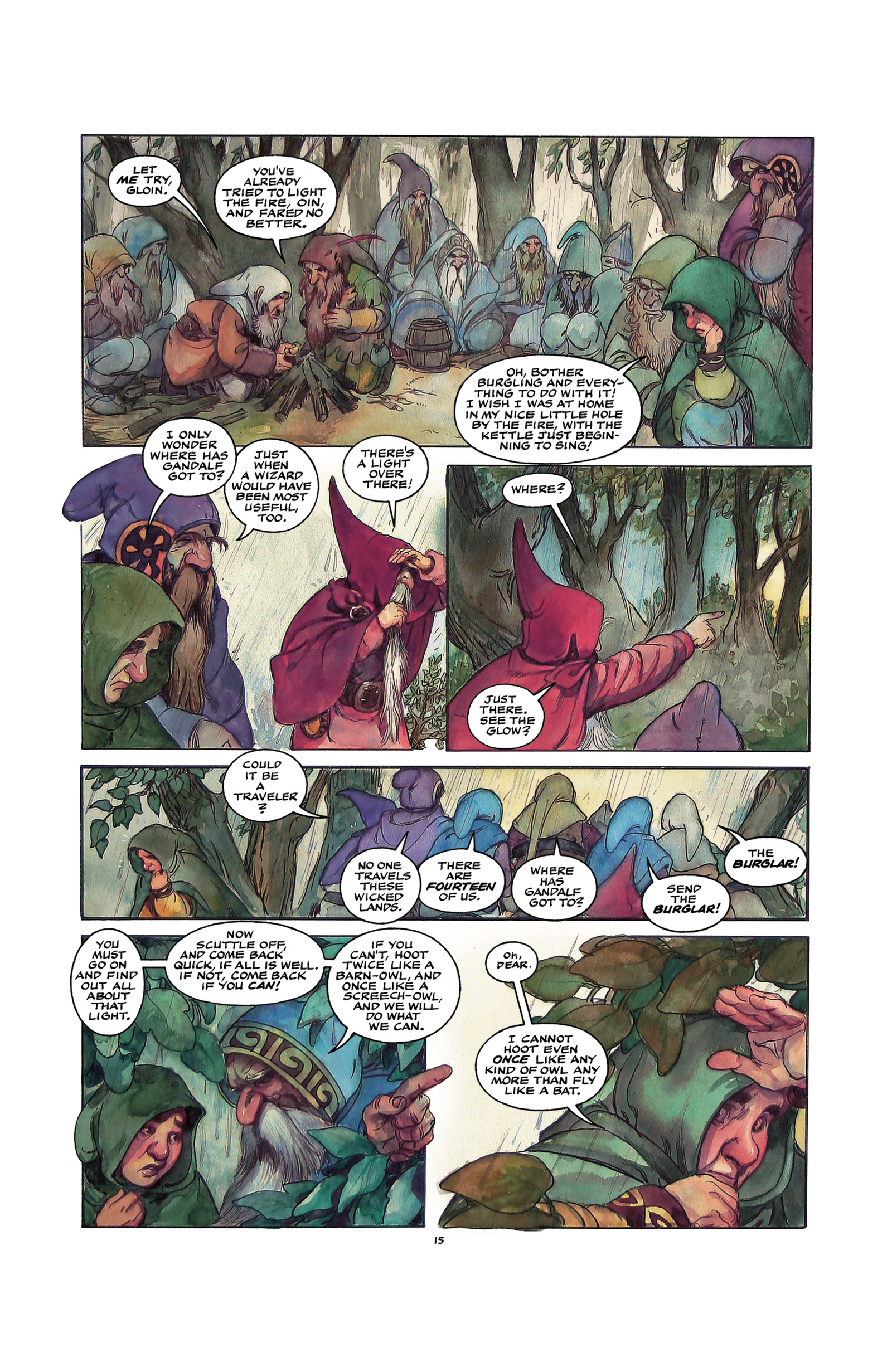 The Hobbit: A Graphic Novel (2024) issue GN - Page 21