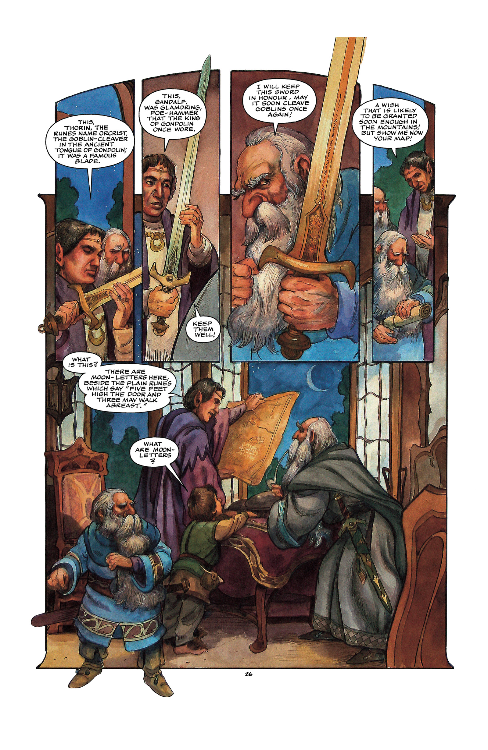 The Hobbit: A Graphic Novel (2024) issue GN - Page 32