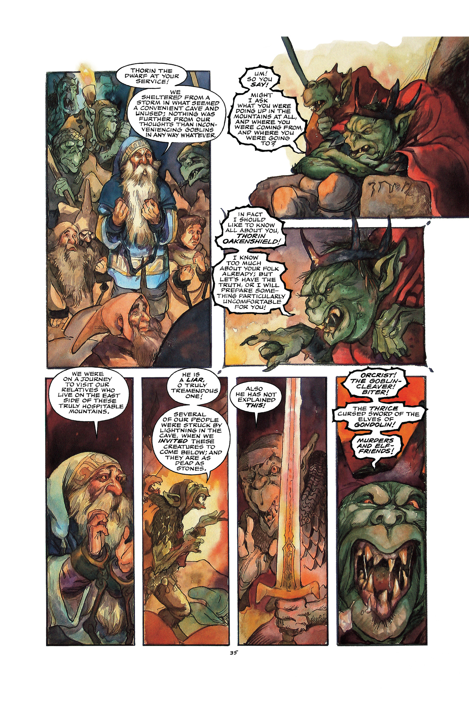 The Hobbit: A Graphic Novel (2024) issue GN - Page 41