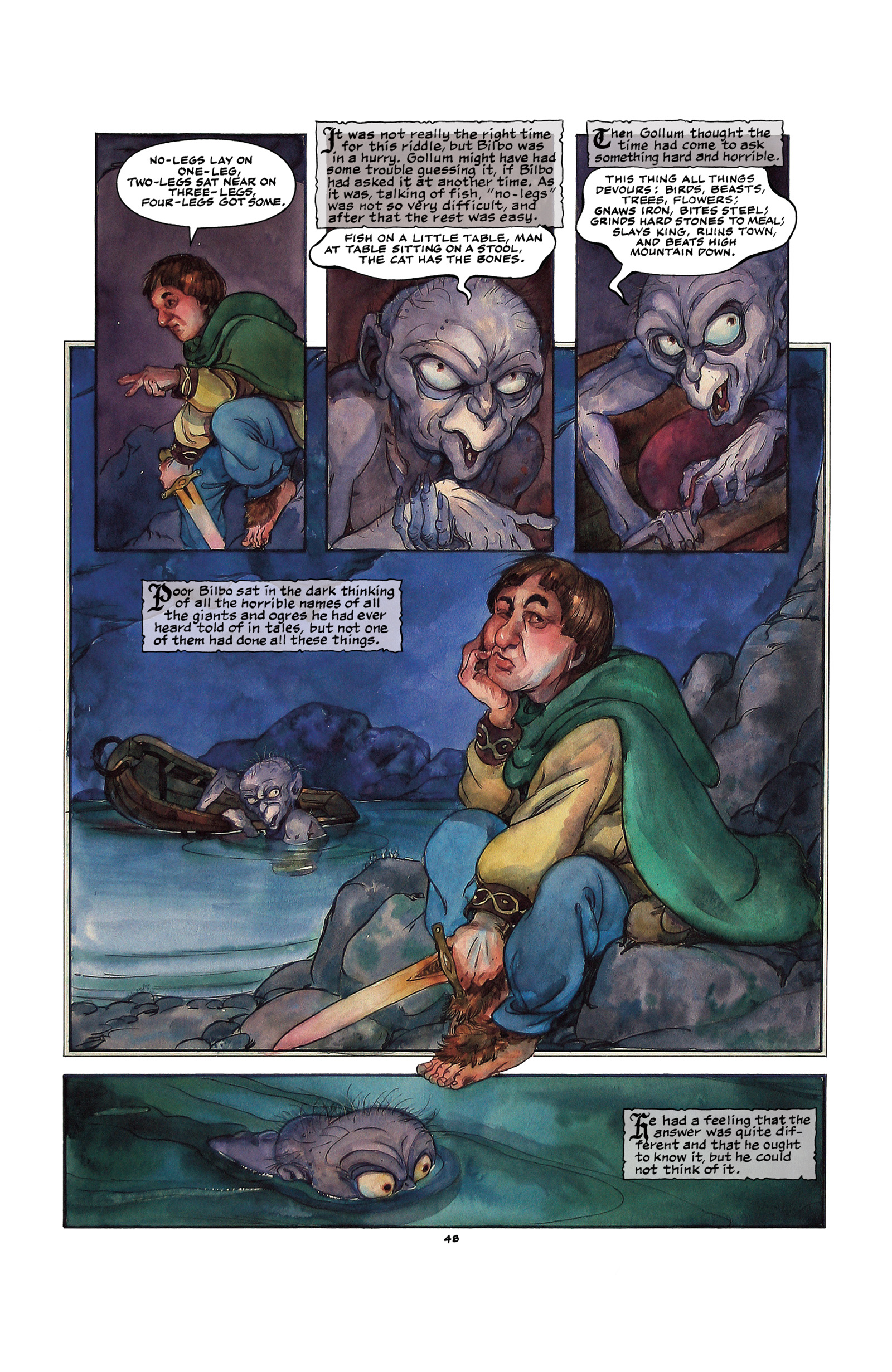 The Hobbit: A Graphic Novel (2024) issue GN - Page 54