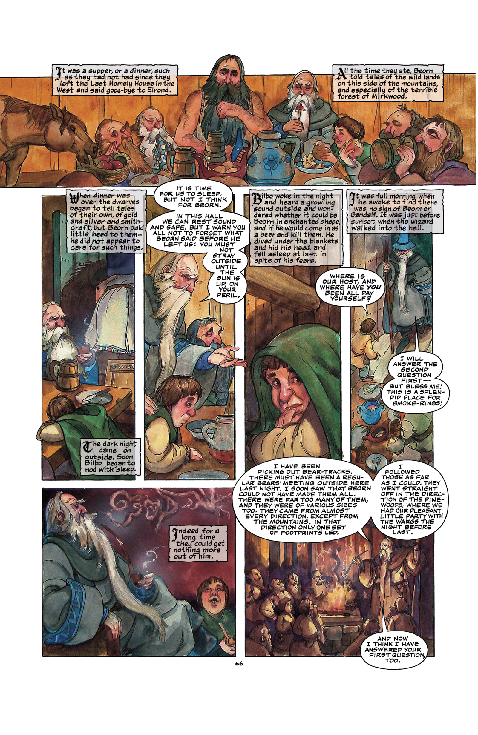 The Hobbit: A Graphic Novel (2024) issue GN - Page 72