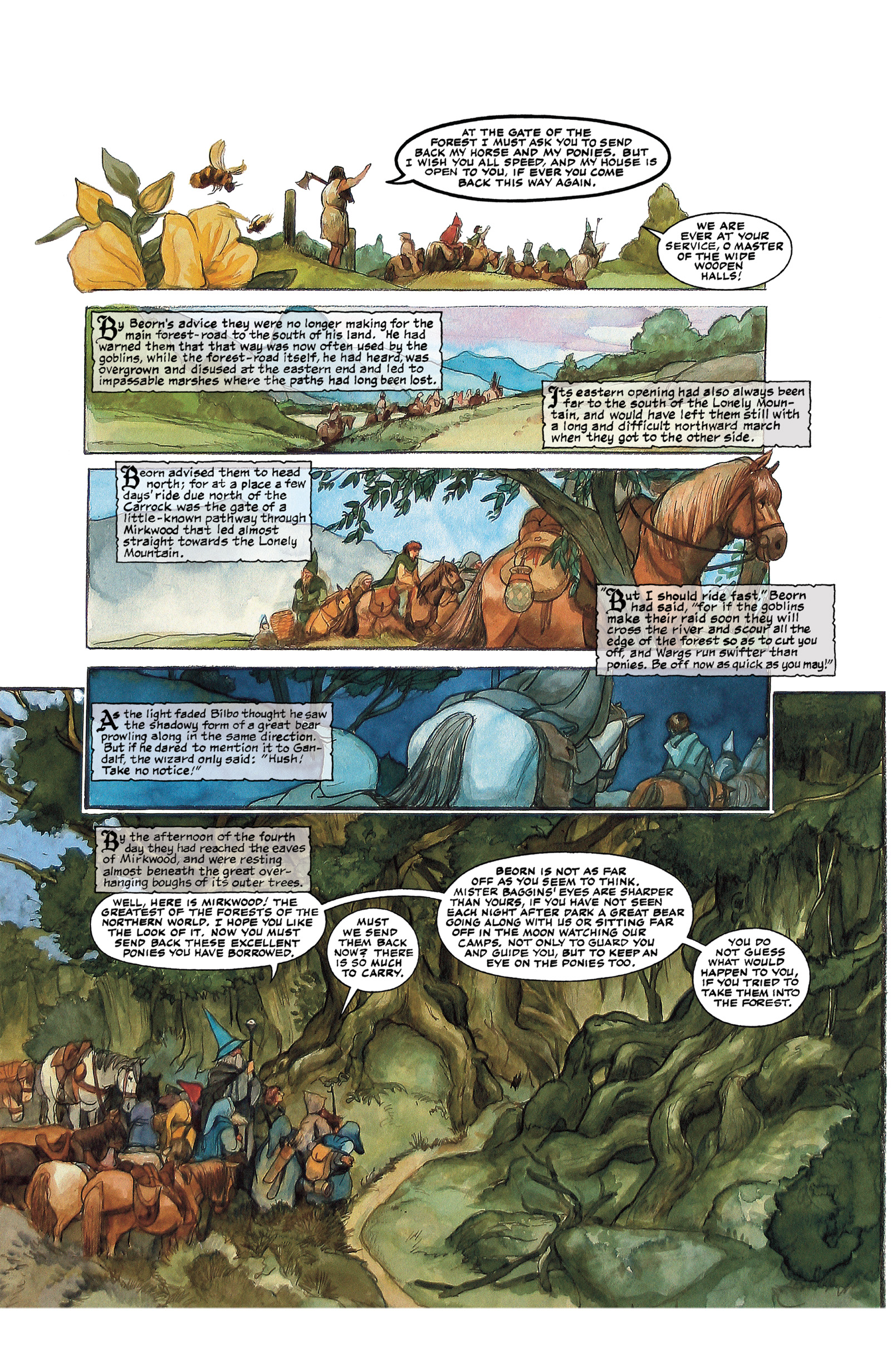 The Hobbit: A Graphic Novel (2024) issue GN - Page 74