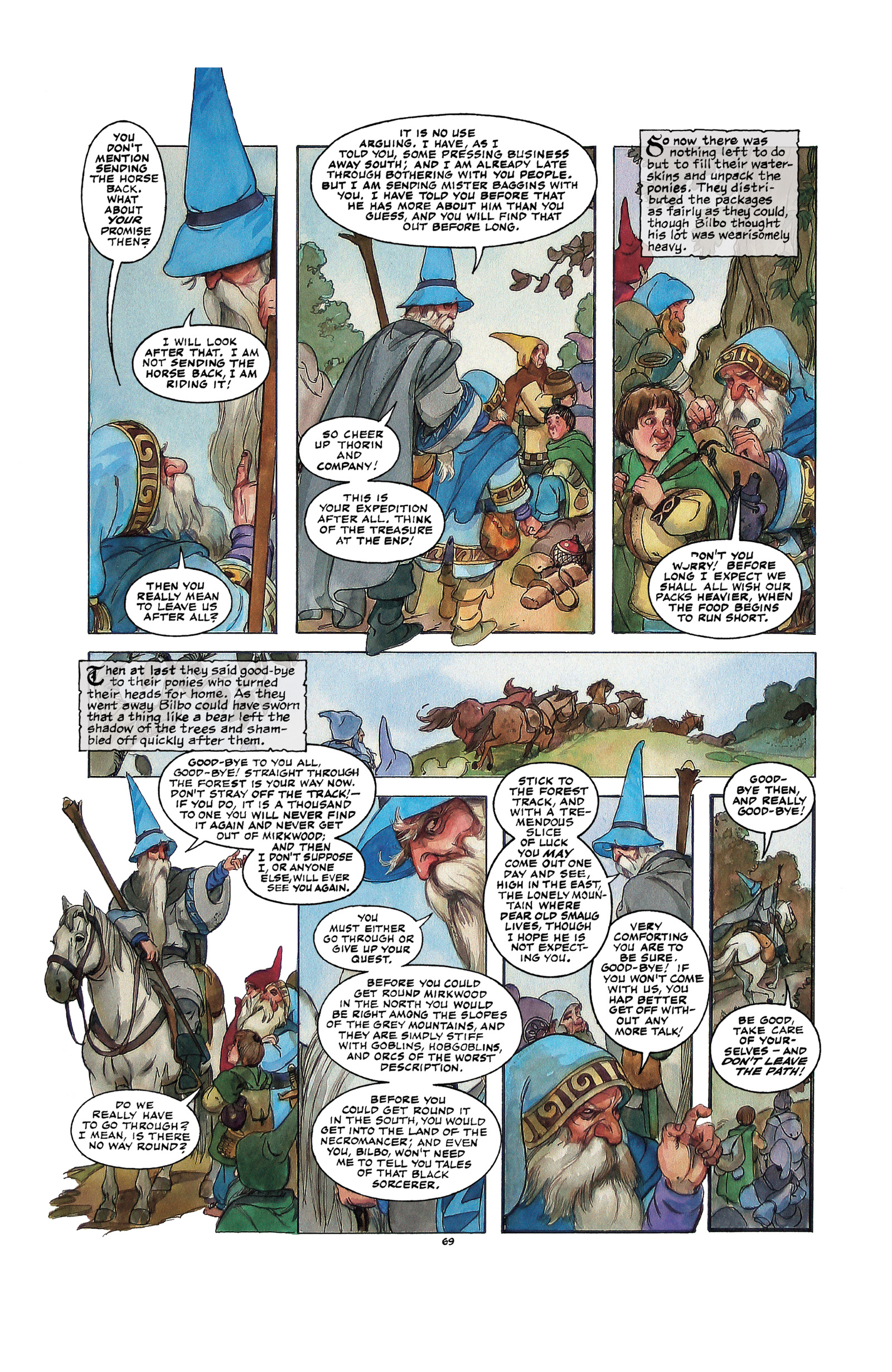 The Hobbit: A Graphic Novel (2024) issue GN - Page 75