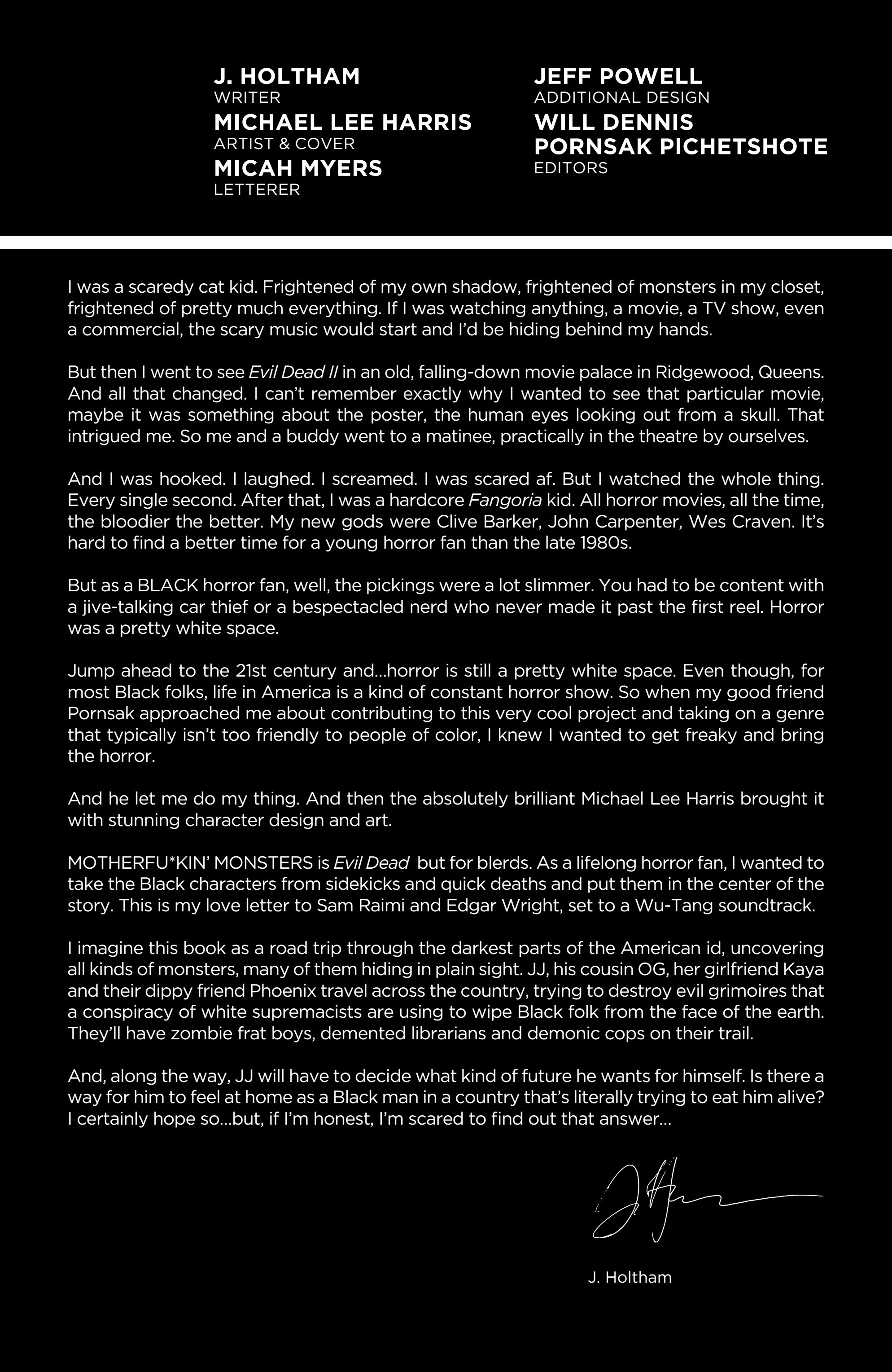 The Horizon Experiment: Motherf*ckin' Monsters (2024-): Chapter 1 - Page 29