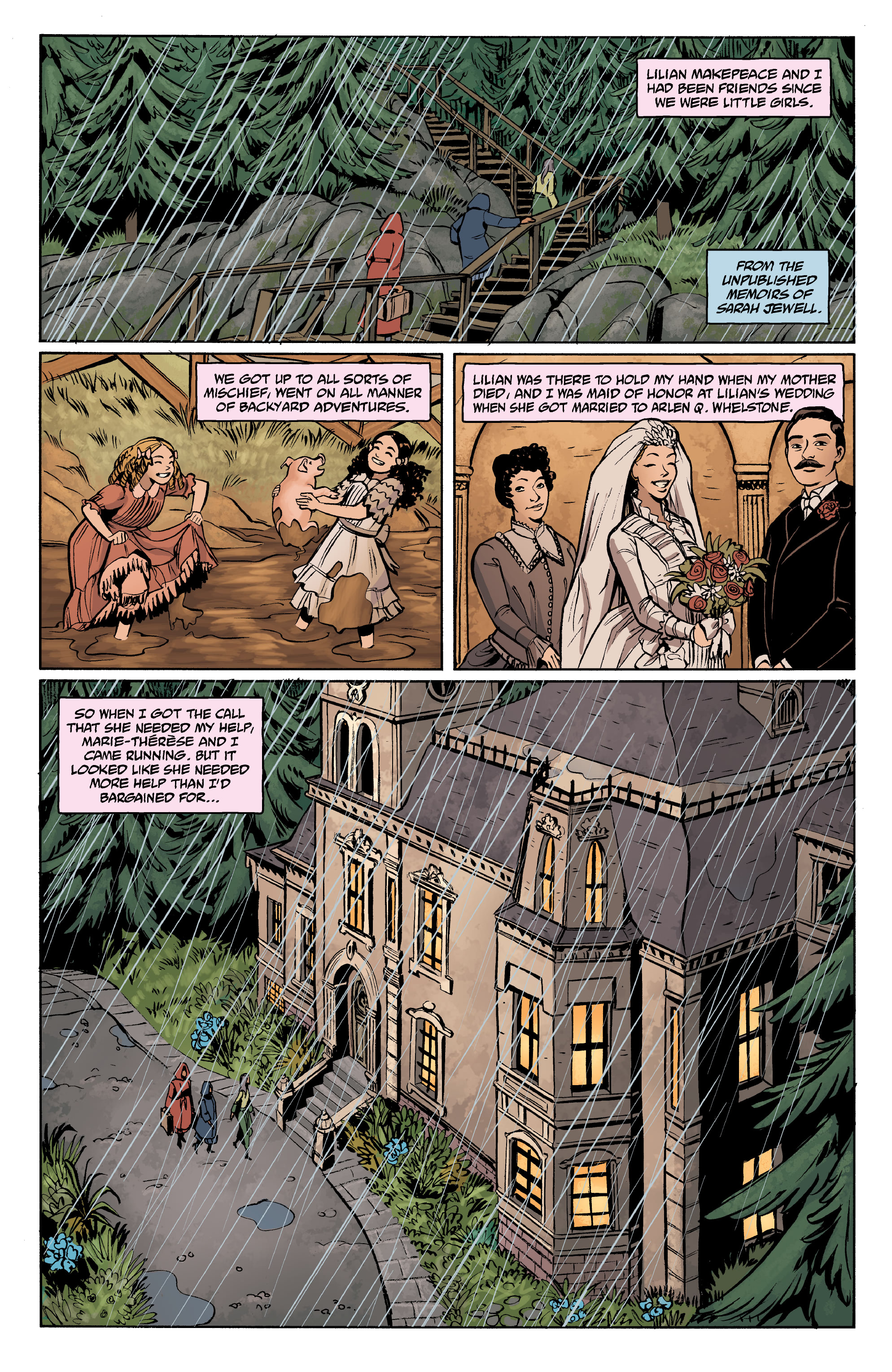 The House of Lost Horizons: A Sarah Jewell Mystery (2021-) issue 1 - Page 5