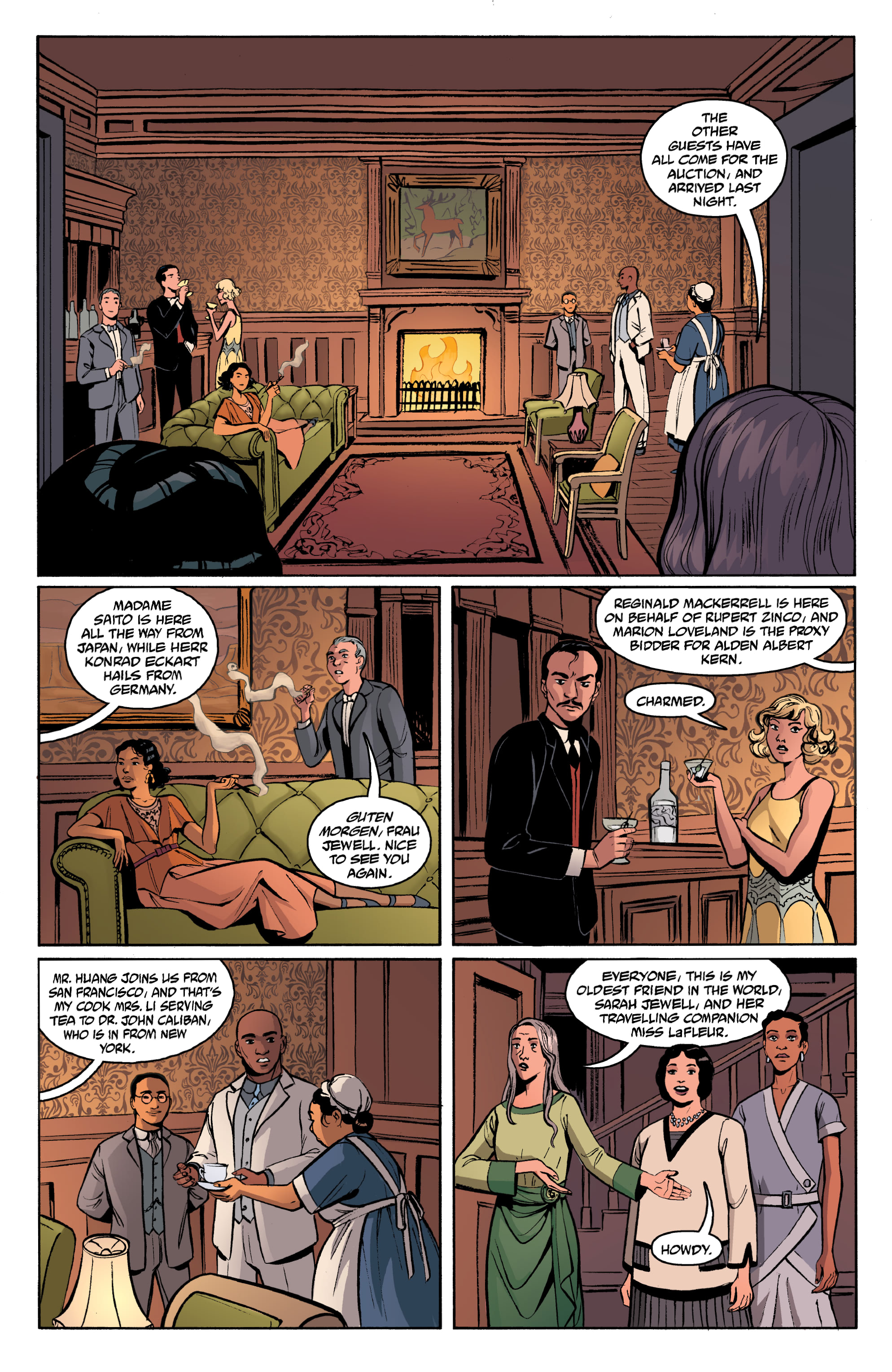 The House of Lost Horizons: A Sarah Jewell Mystery (2021-) issue 1 - Page 7