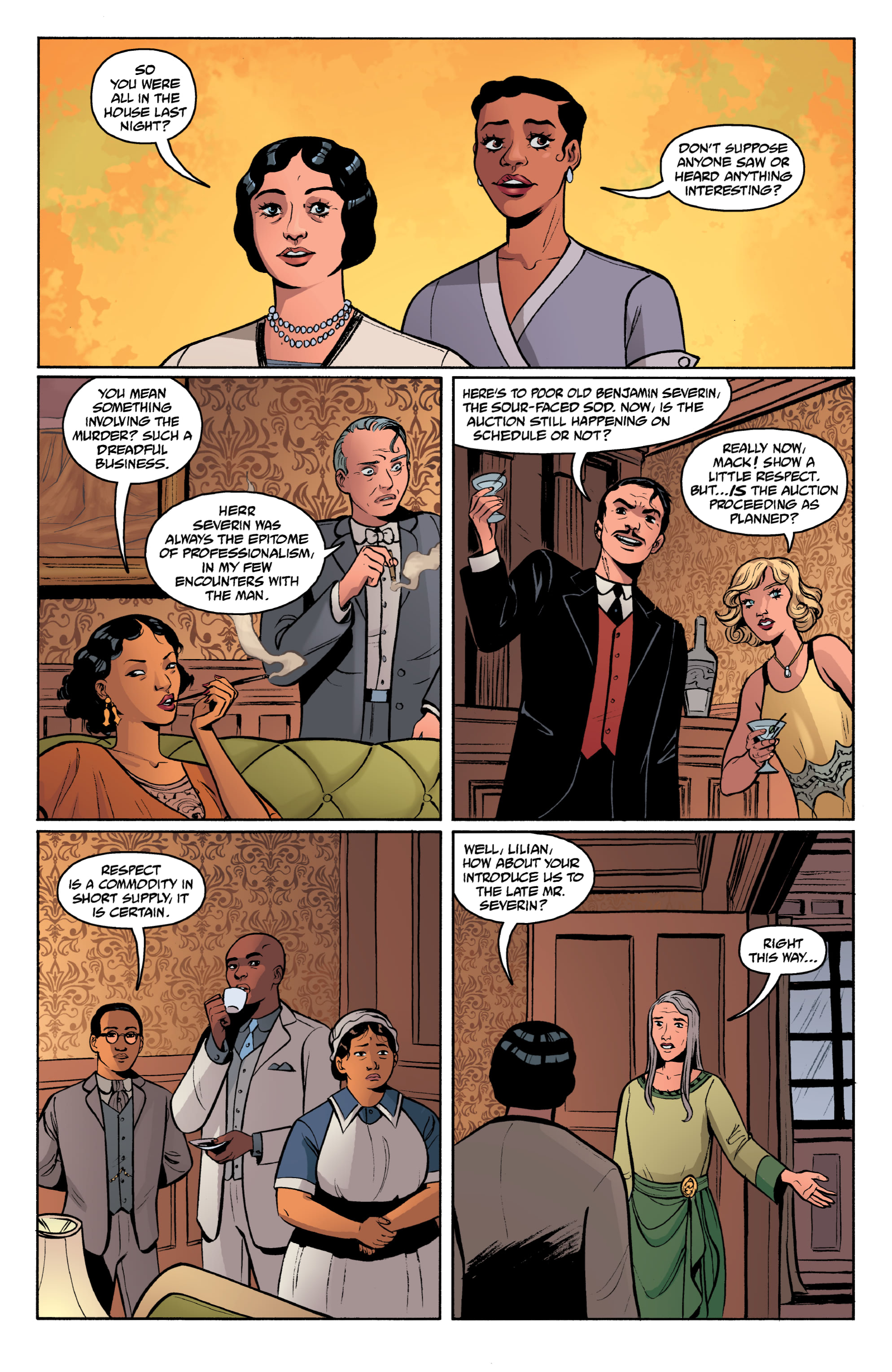 The House of Lost Horizons: A Sarah Jewell Mystery (2021-) issue 1 - Page 8