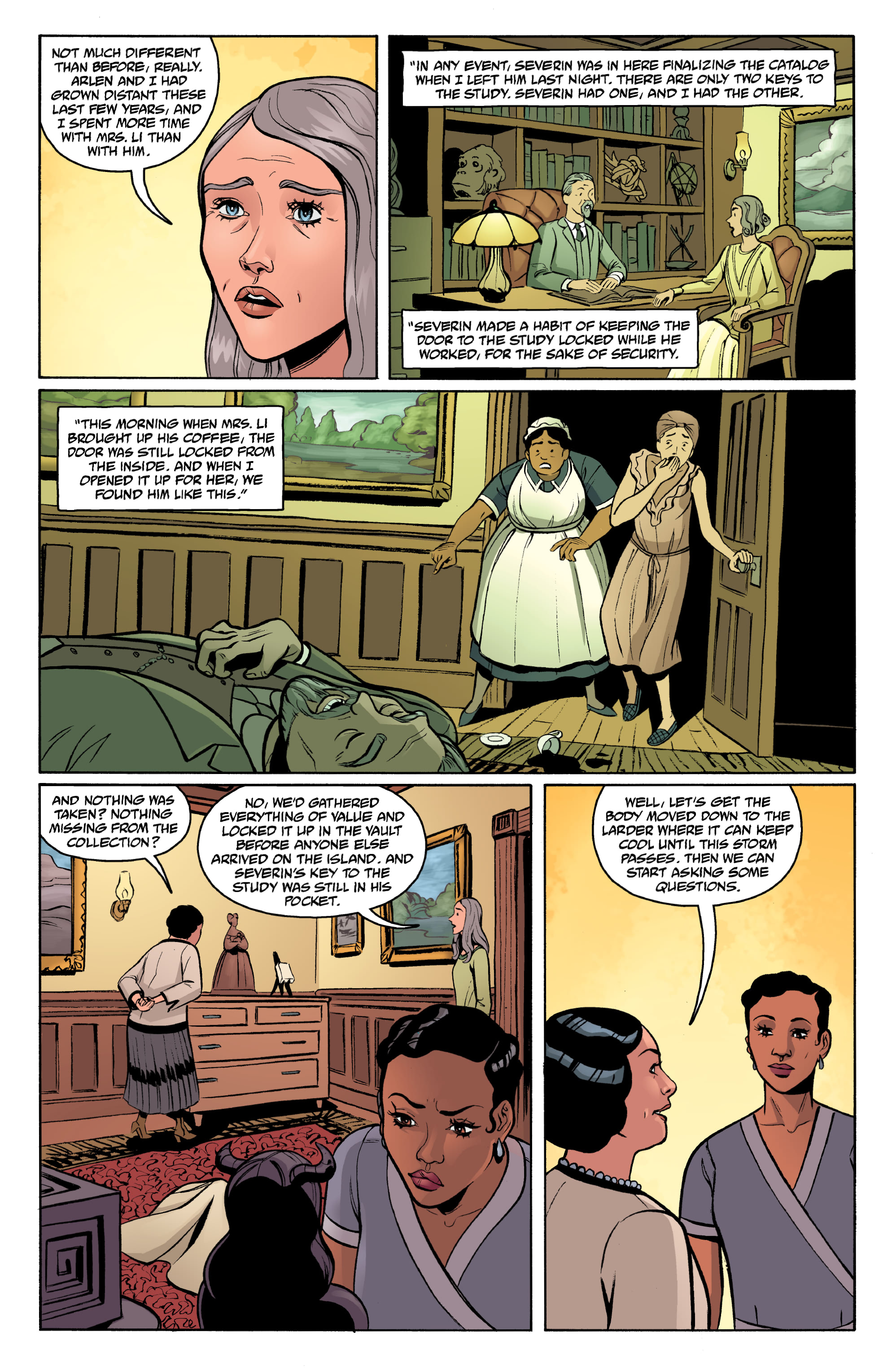 The House of Lost Horizons: A Sarah Jewell Mystery (2021-) issue 1 - Page 10