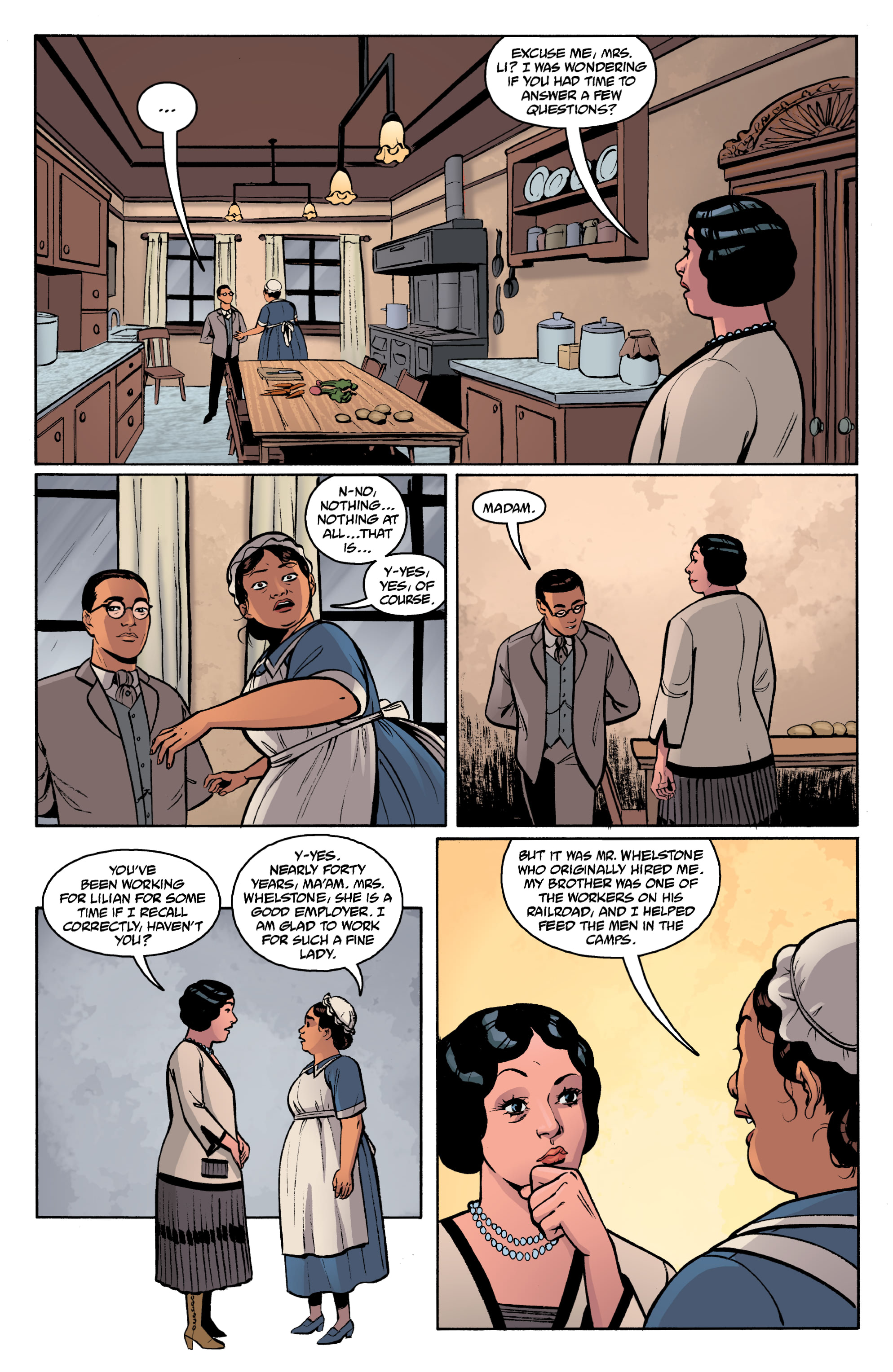 The House of Lost Horizons: A Sarah Jewell Mystery (2021-) issue 1 - Page 11