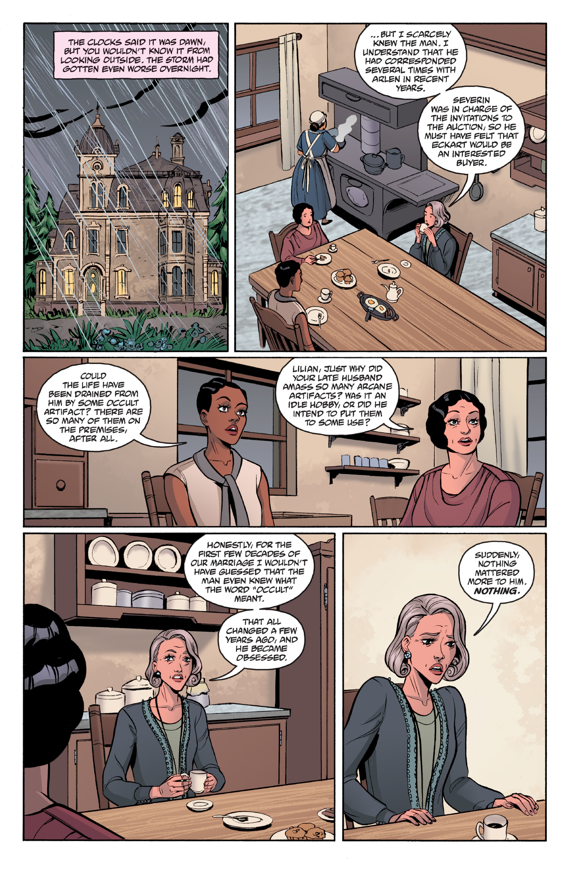 The House of Lost Horizons: A Sarah Jewell Mystery (2021-) issue 2 - Page 5