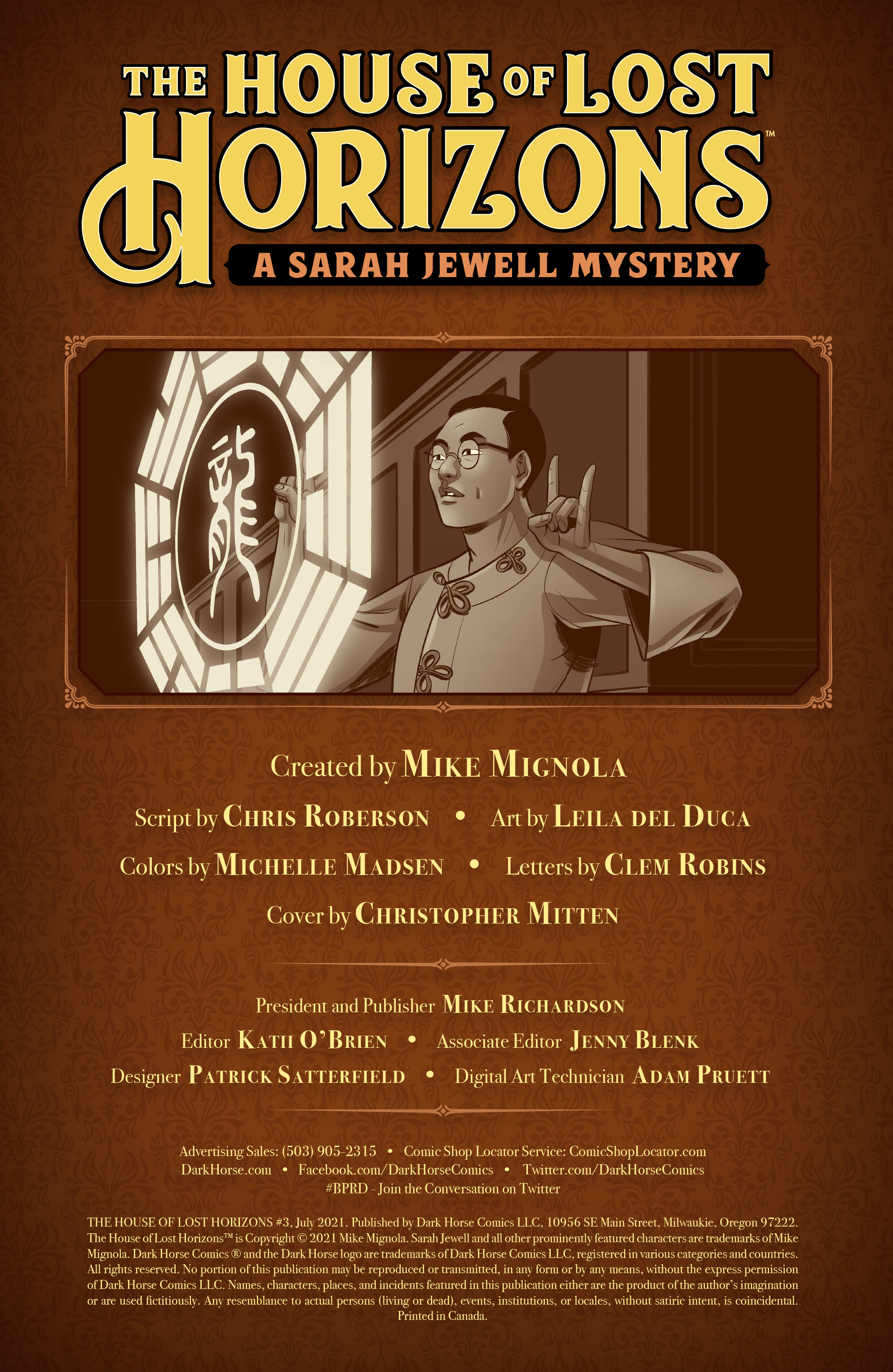 The House of Lost Horizons: A Sarah Jewell Mystery (2021-): Chapter 3 - Page 2