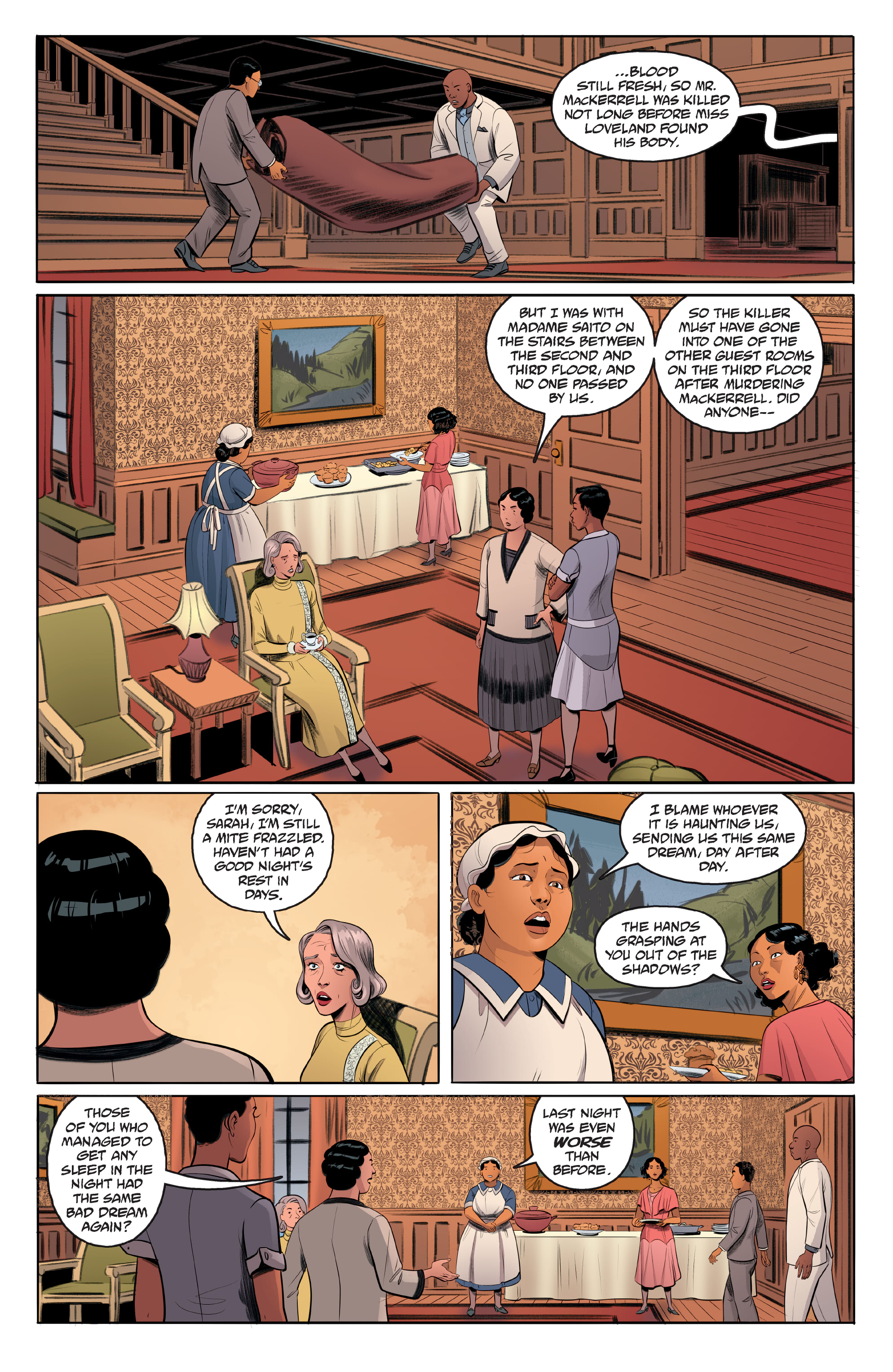 The House of Lost Horizons: A Sarah Jewell Mystery (2021-) issue 3 - Page 6