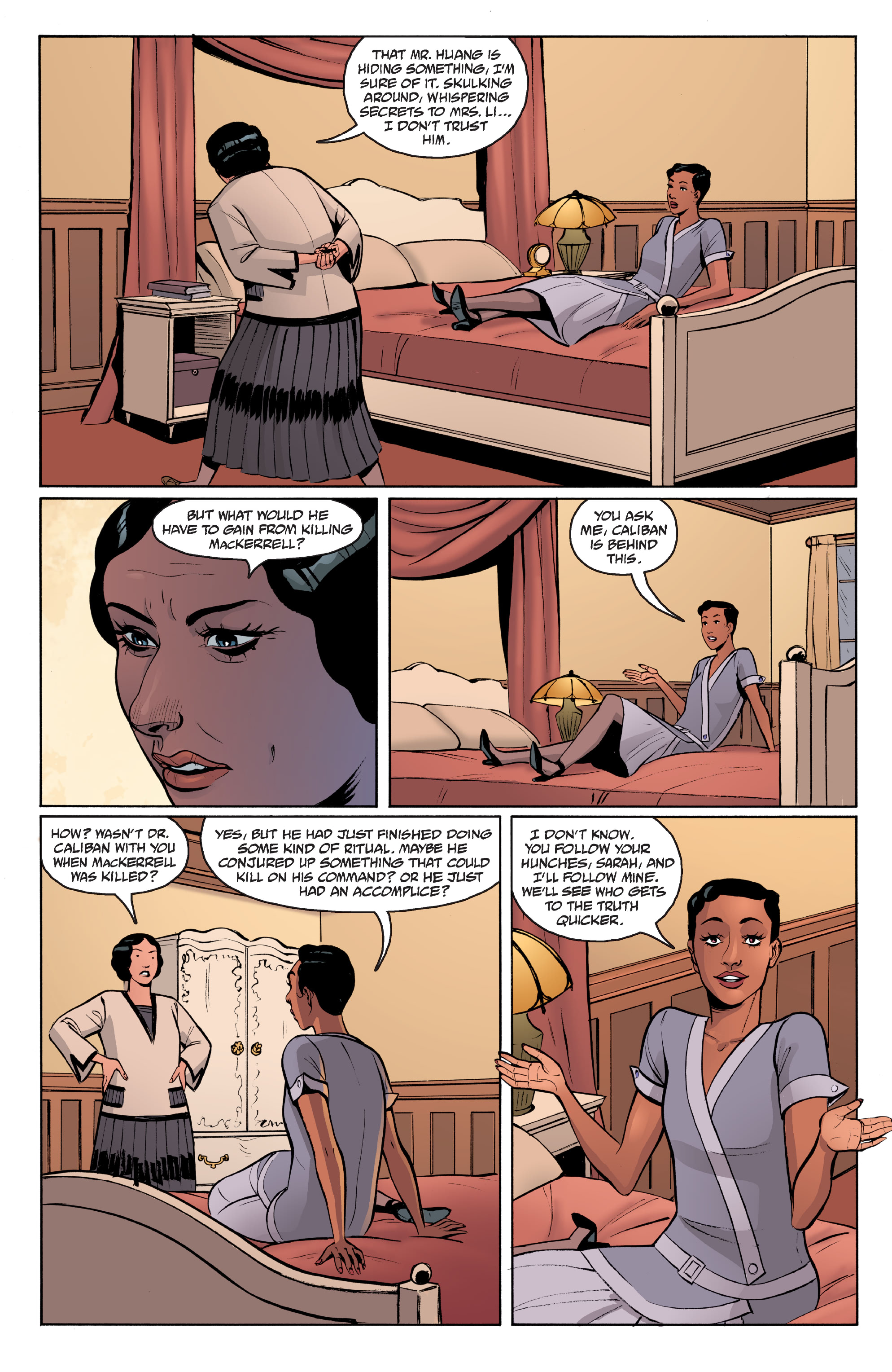 The House of Lost Horizons: A Sarah Jewell Mystery (2021-) issue 3 - Page 9