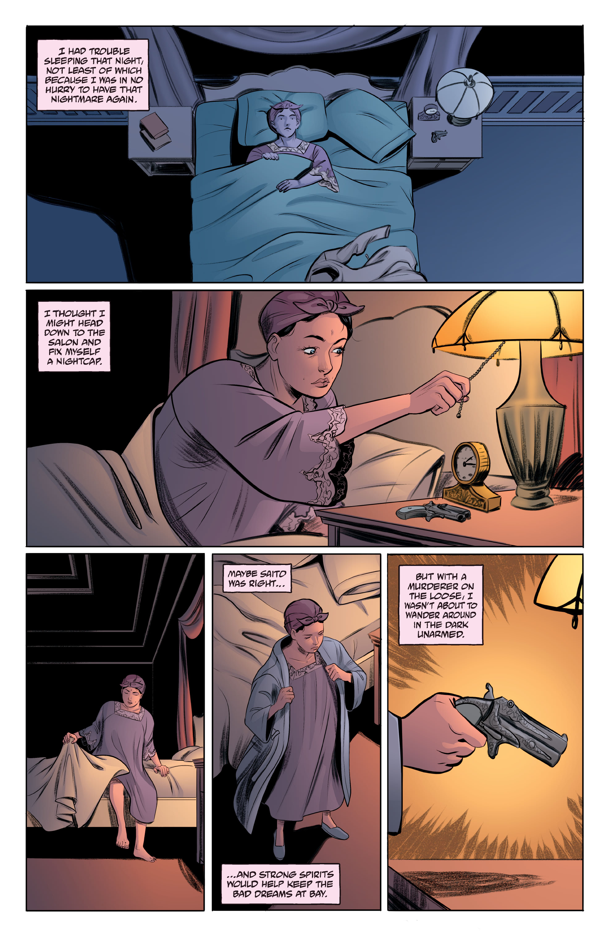 The House of Lost Horizons: A Sarah Jewell Mystery (2021-) issue 3 - Page 18