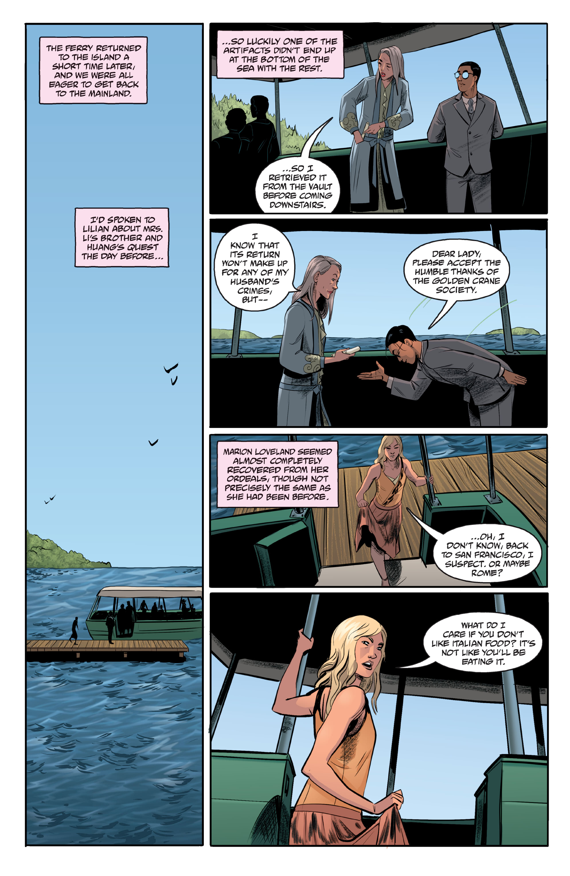 The House of Lost Horizons: A Sarah Jewell Mystery (2021-) issue 5 - Page 21