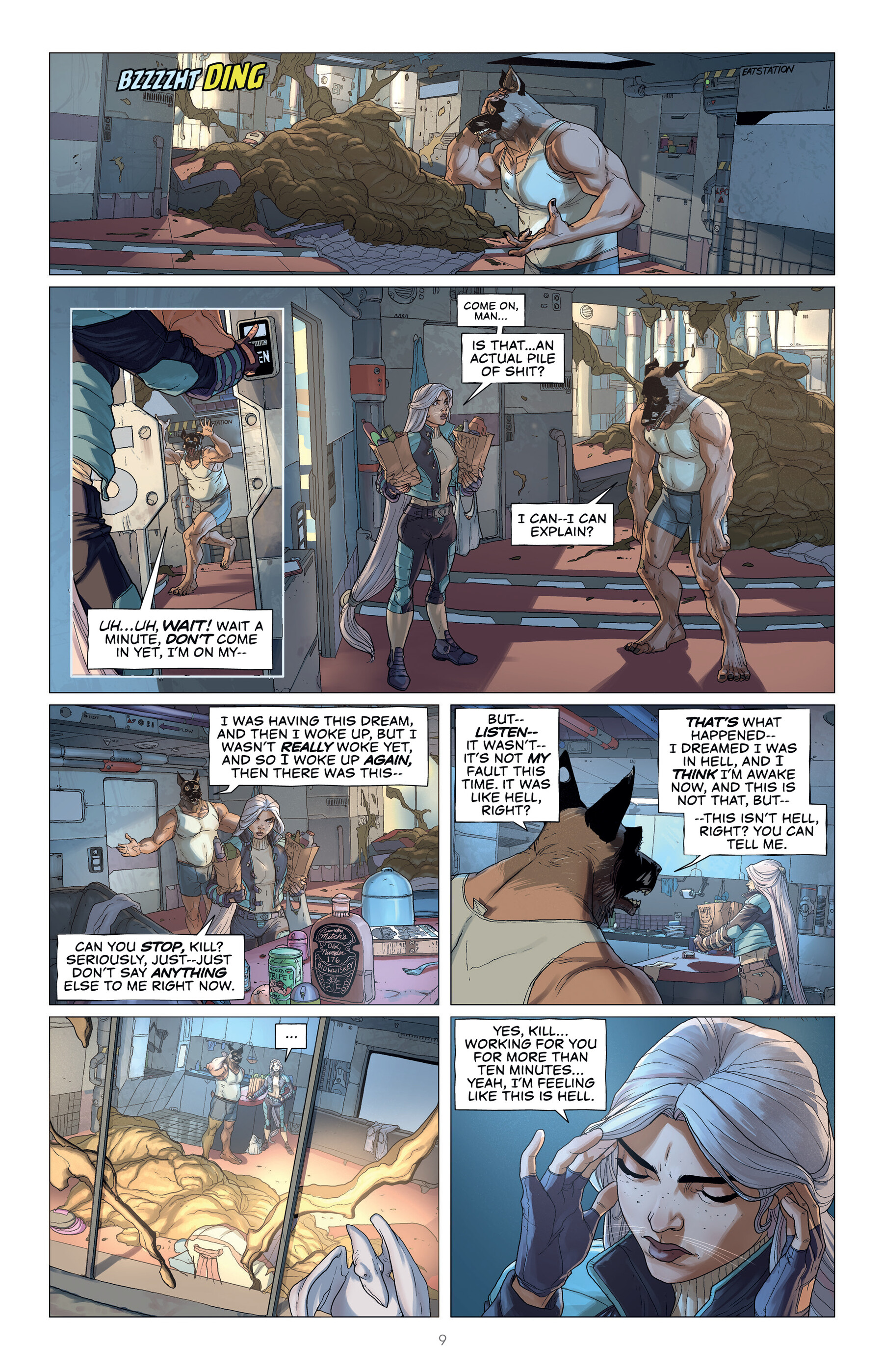 The Incal: Kill Wolfhead (2023) issue 1 - Page 9