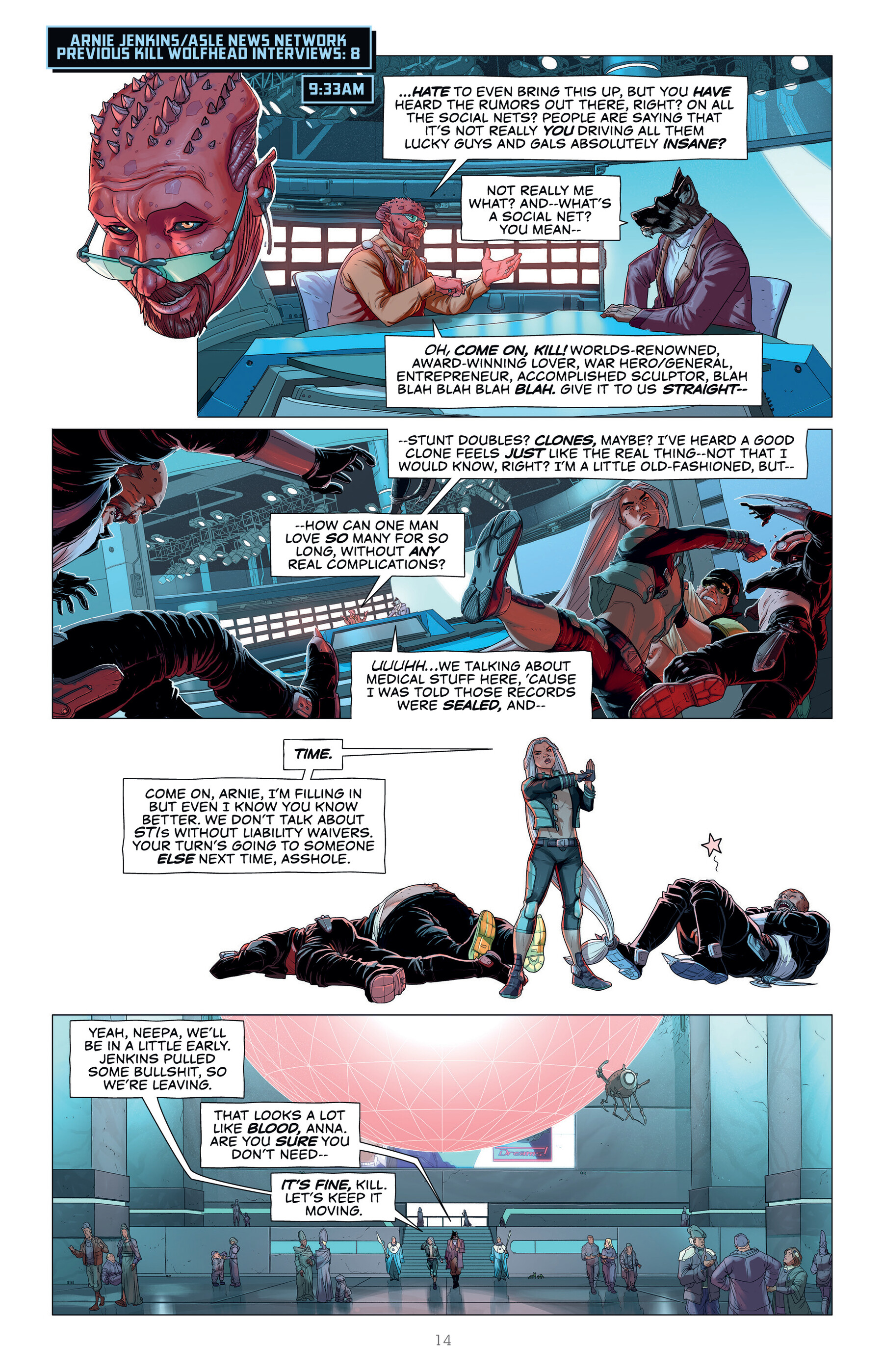 The Incal: Kill Wolfhead (2023) issue 1 - Page 14