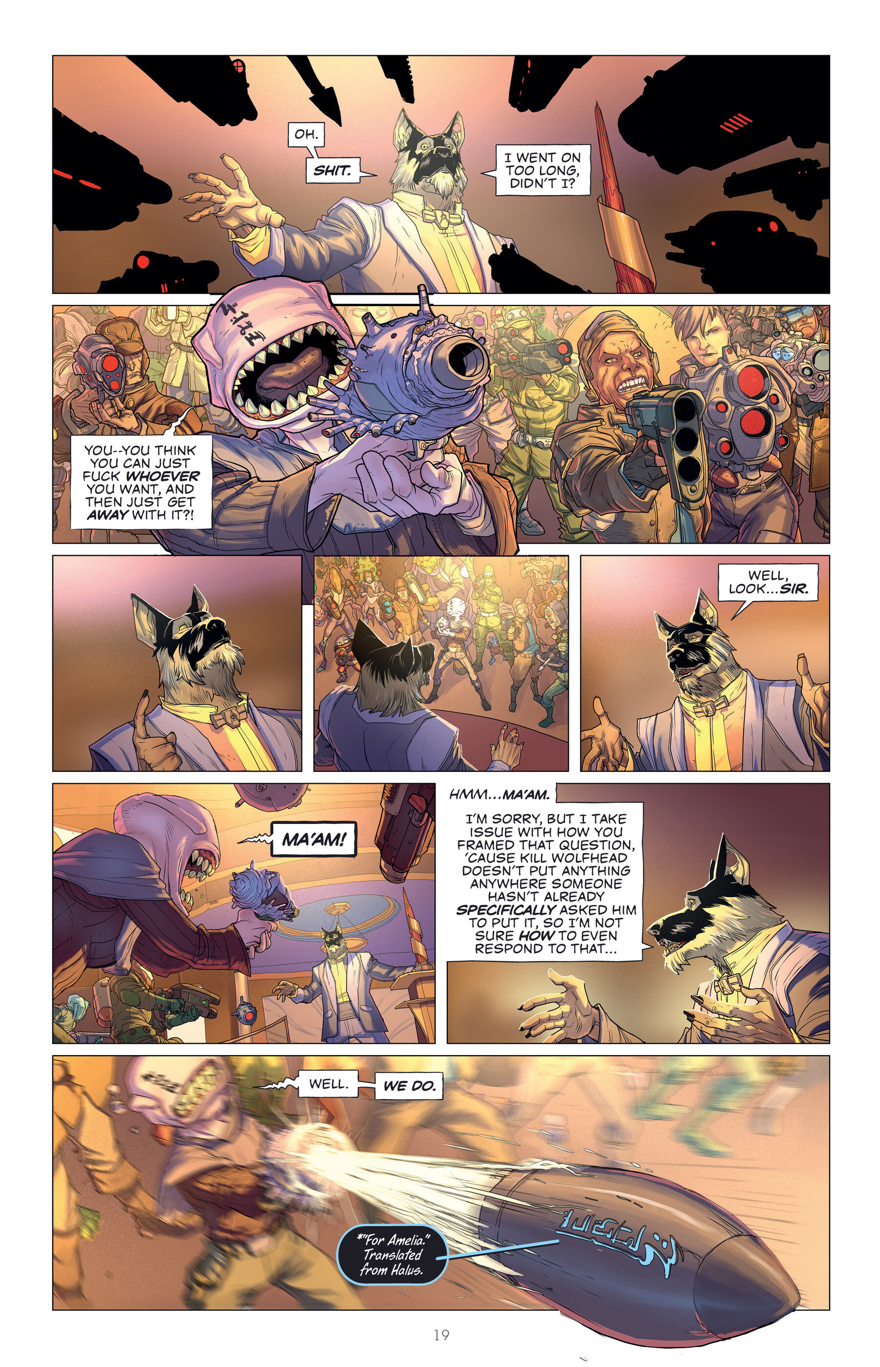 The Incal: Kill Wolfhead (2023) issue 1 - Page 19