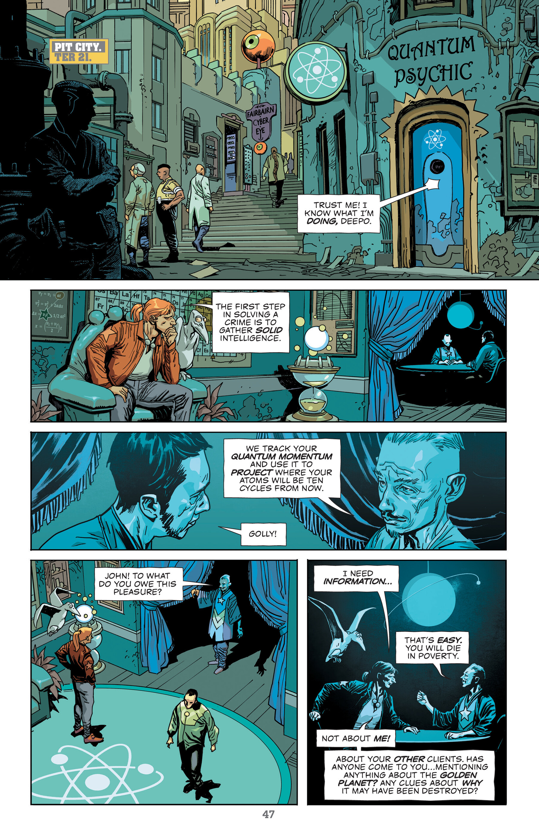 The Incal: Psychoverse (2022) issue 1 - Page 44