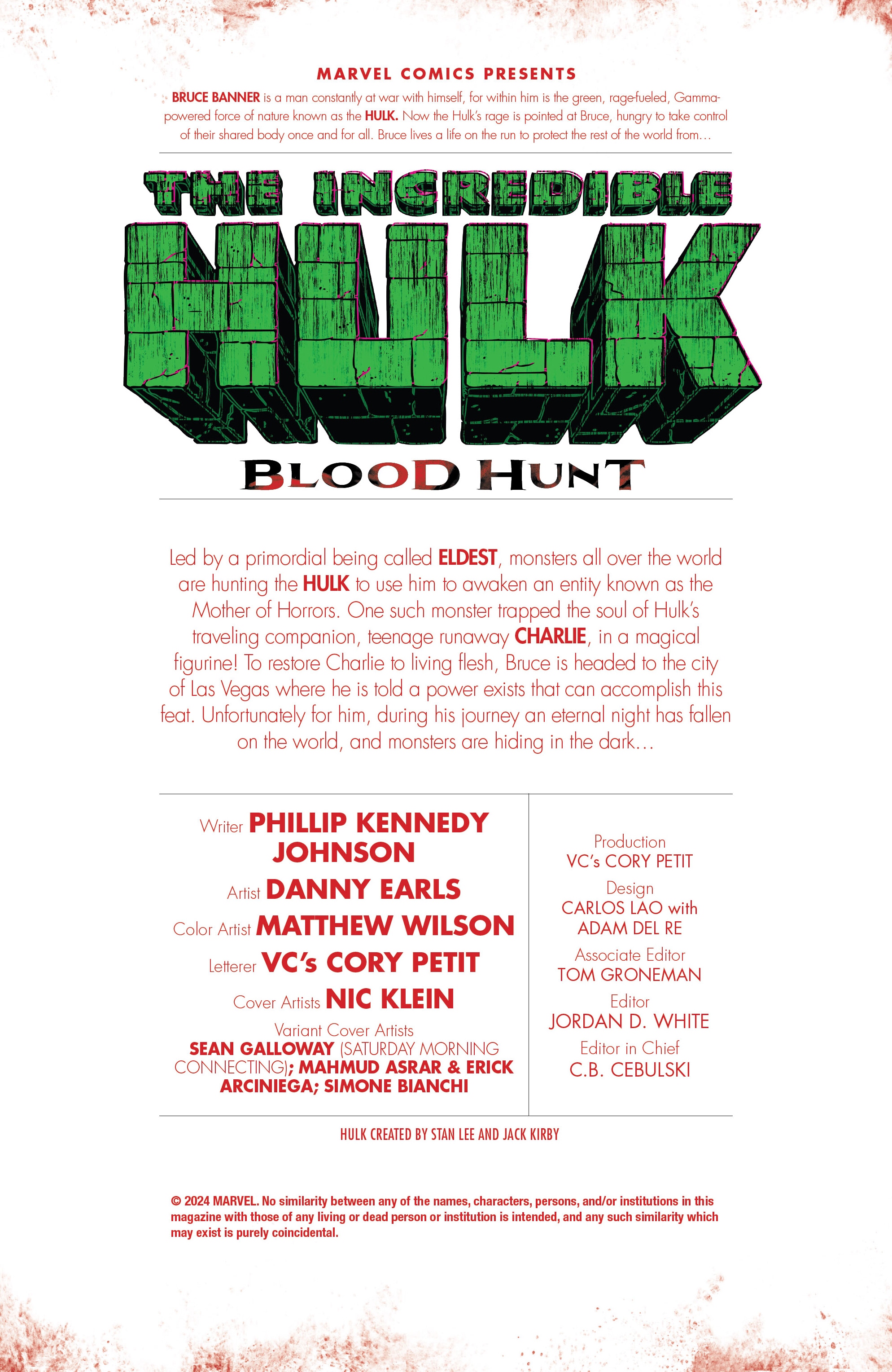 The Incredible Hulk: Blood Hunt (2024-) issue 1 - Page 3