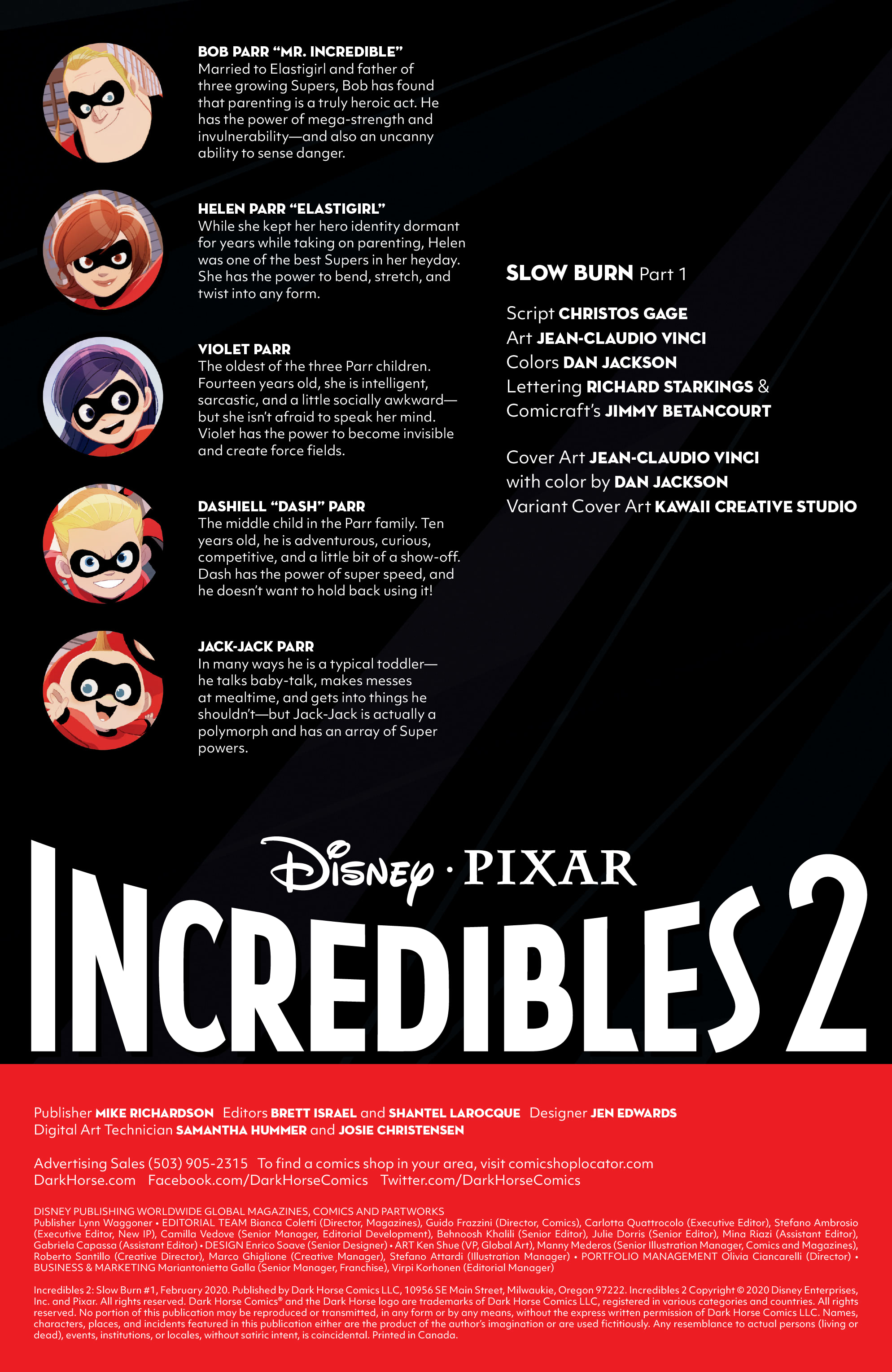 The Incredibles 2: Slow Burn (2020-): Chapter 1 - Page 2