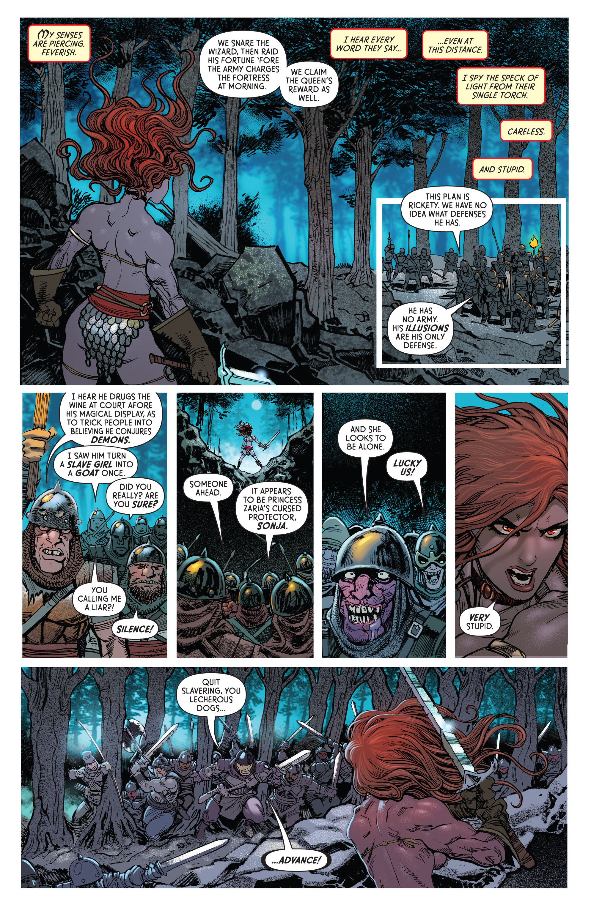 The Invincible Red Sonja (2021-) issue 1 - Page 8