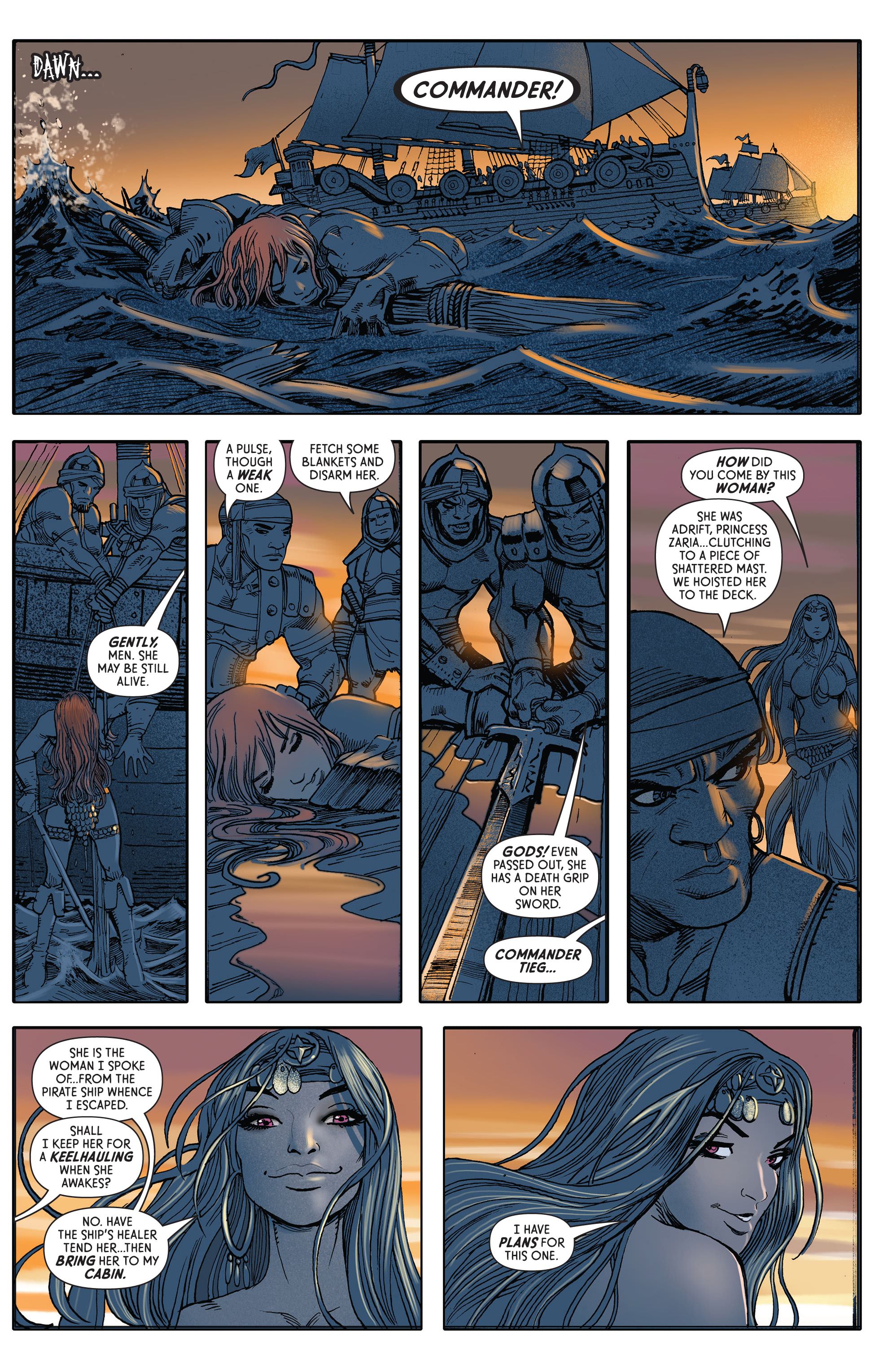 The Invincible Red Sonja (2021-) issue 1 - Page 22