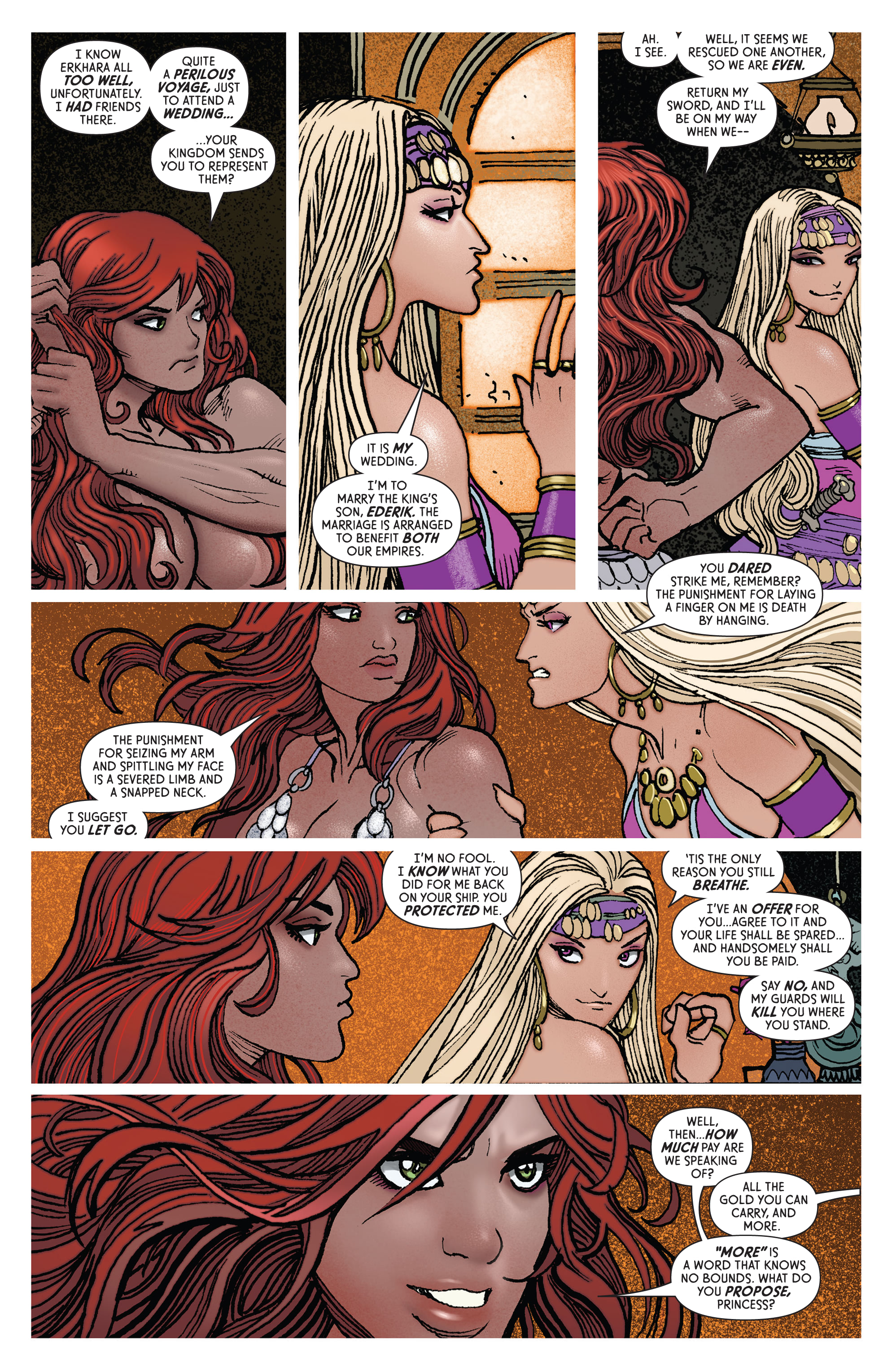 The Invincible Red Sonja (2021-) issue 1 - Page 24