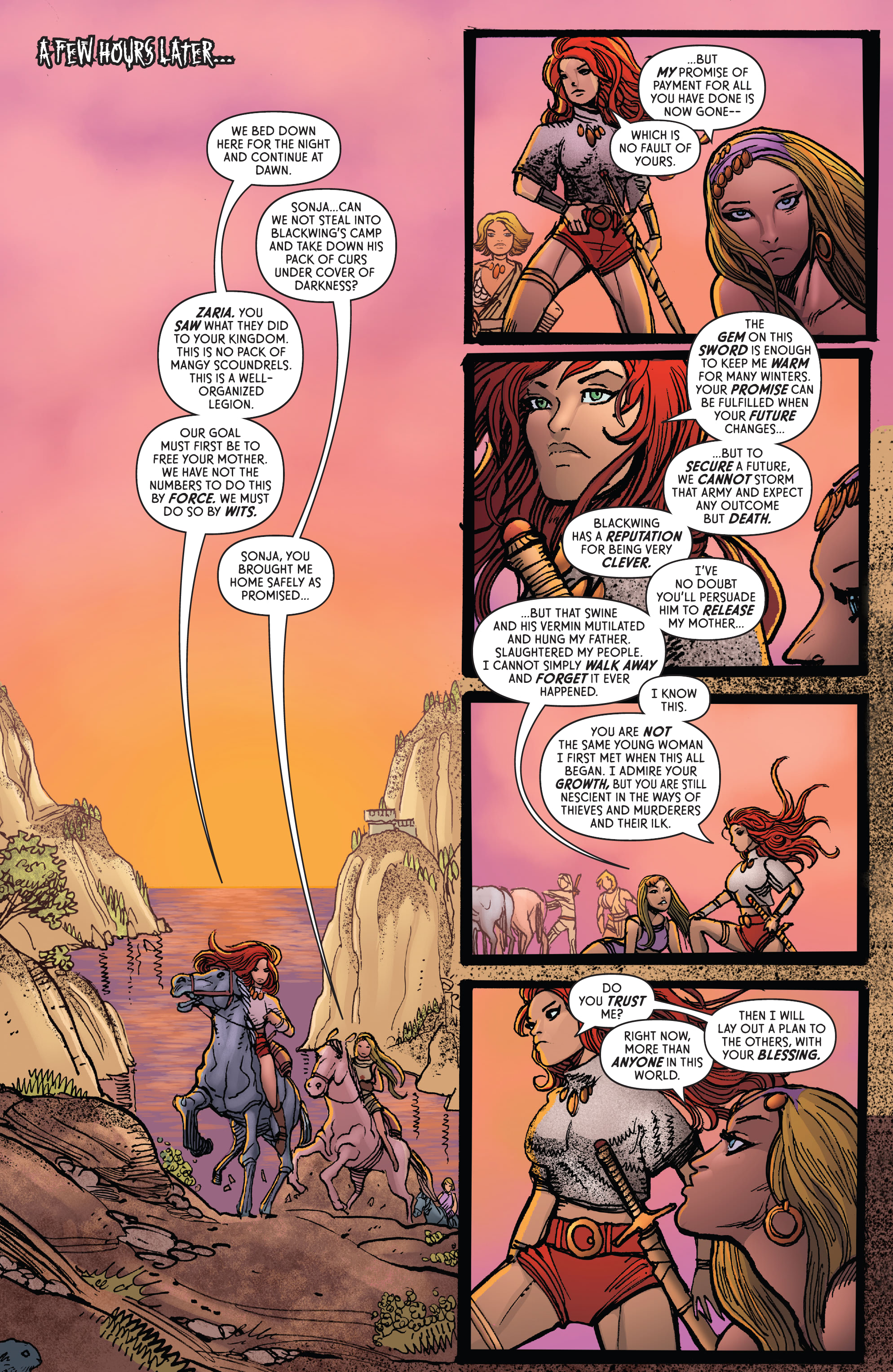 The Invincible Red Sonja (2021-) issue 10 - Page 12